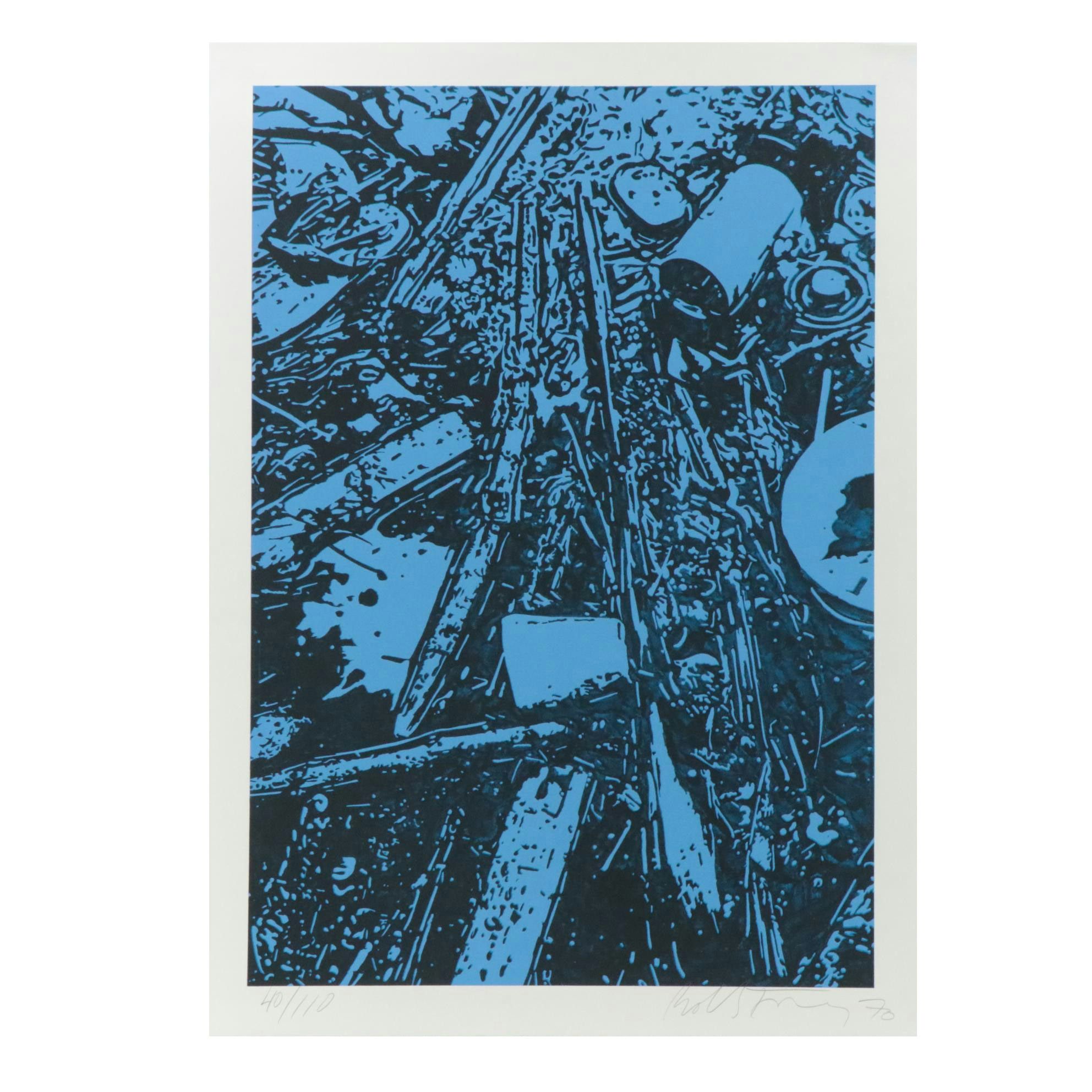 Bob Stanley Serigraph "Lake III," 1970