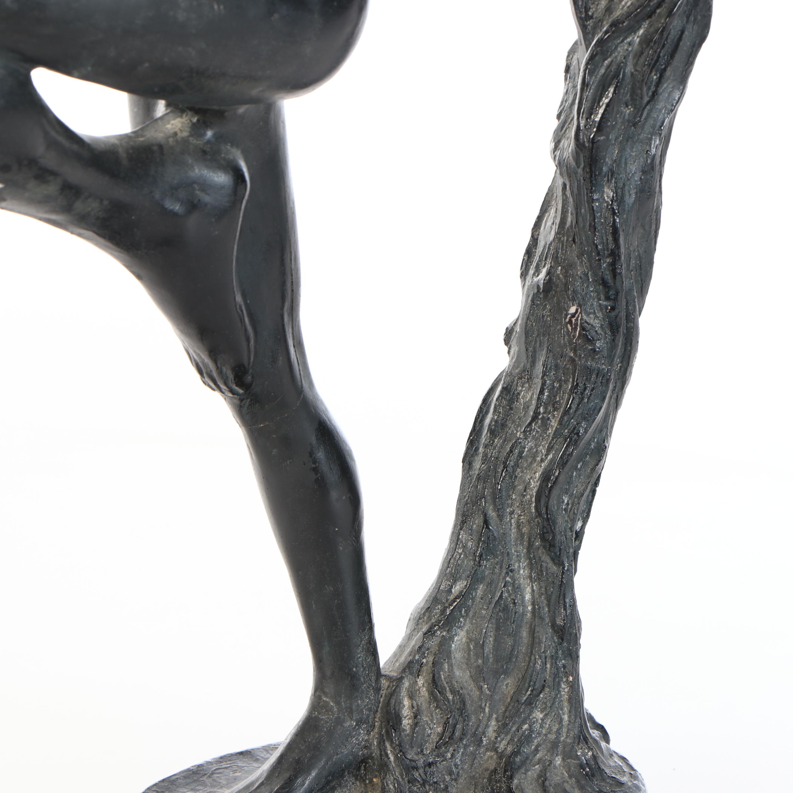 Austin Productions Chalkware "Sultry Awakening" Nude Figure After Klara Sever