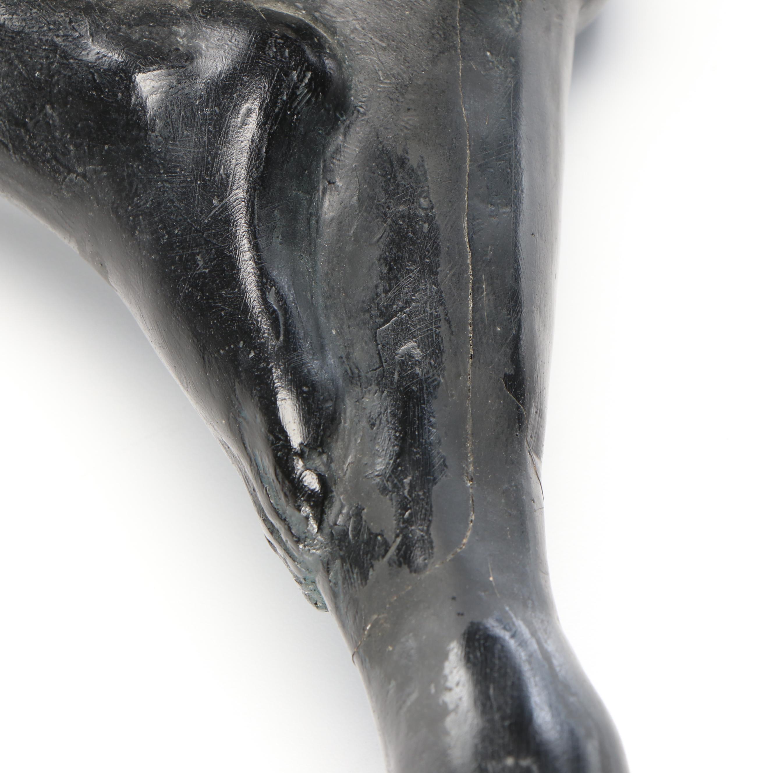 Austin Productions Chalkware "Sultry Awakening" Nude Figure After Klara Sever