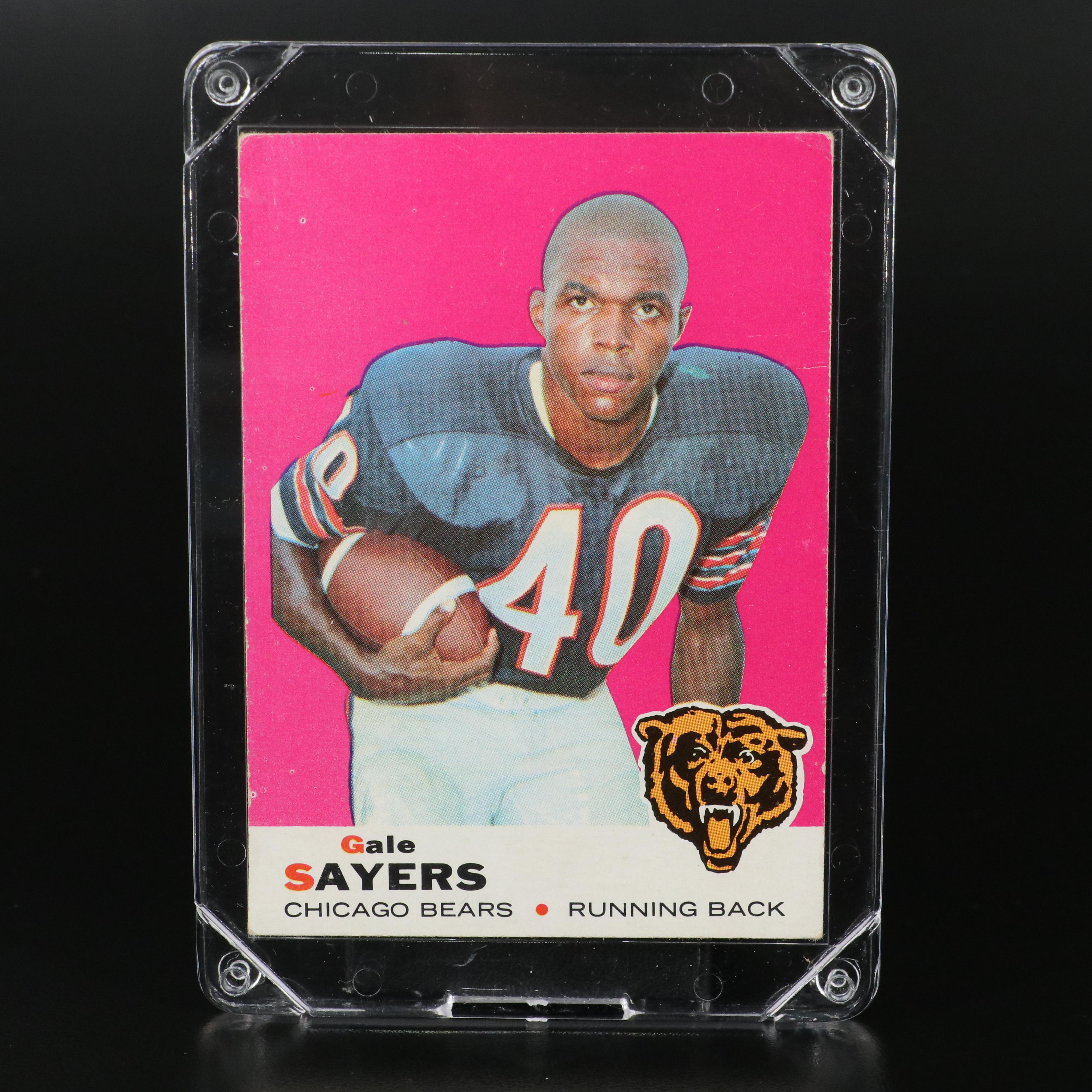 Topps Football Cards Featuring Walter Payton, Steve Largent, & More, 1960s-1970s