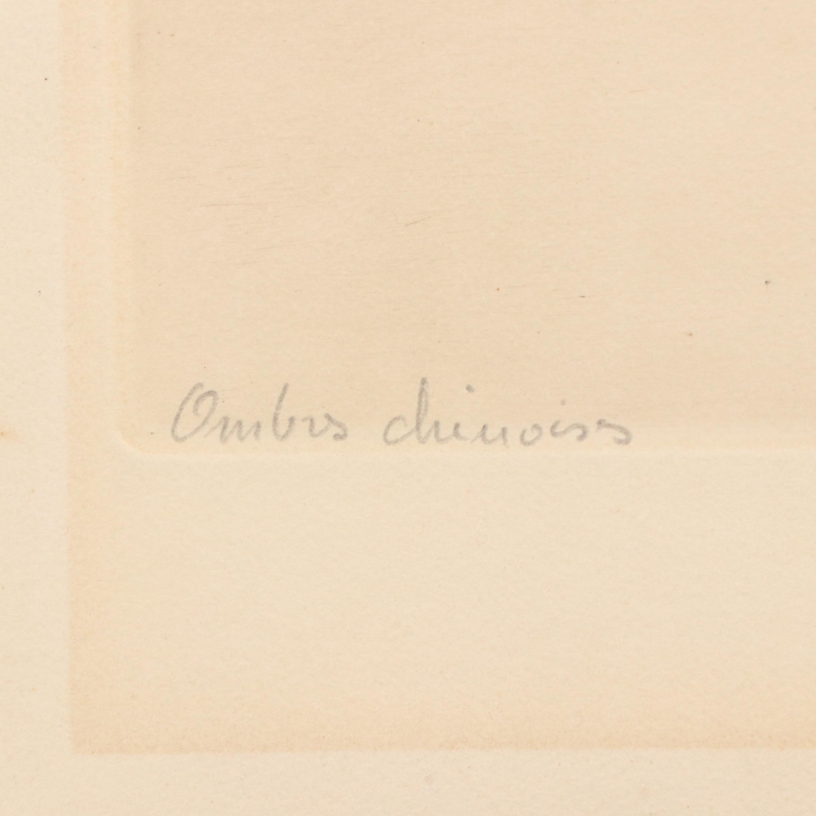 Boris O'Klein Hand-Colored Etchings Including "Les Champs Elysees"