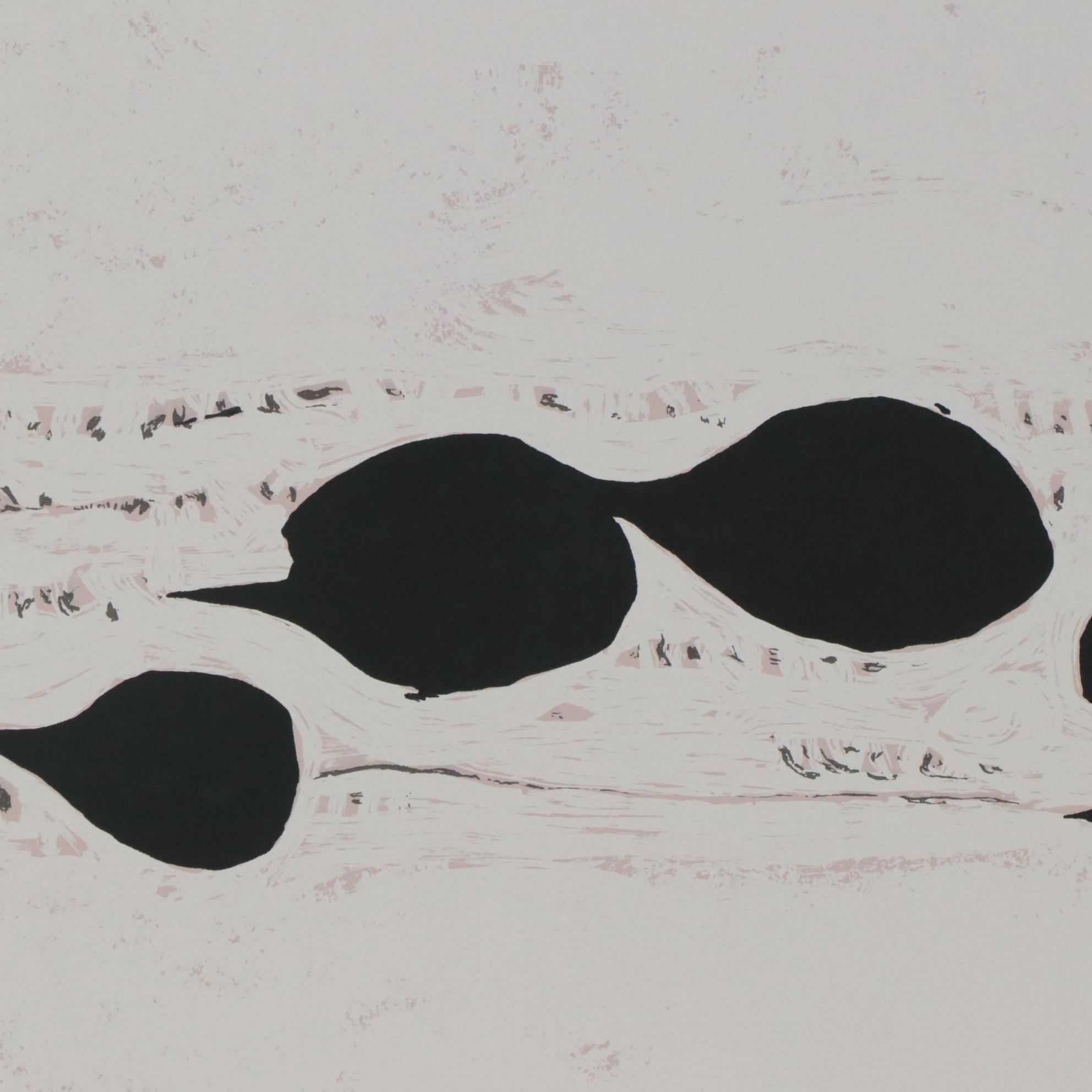 Adja Yunkers Serigraph "Passages des soupirs," 1973