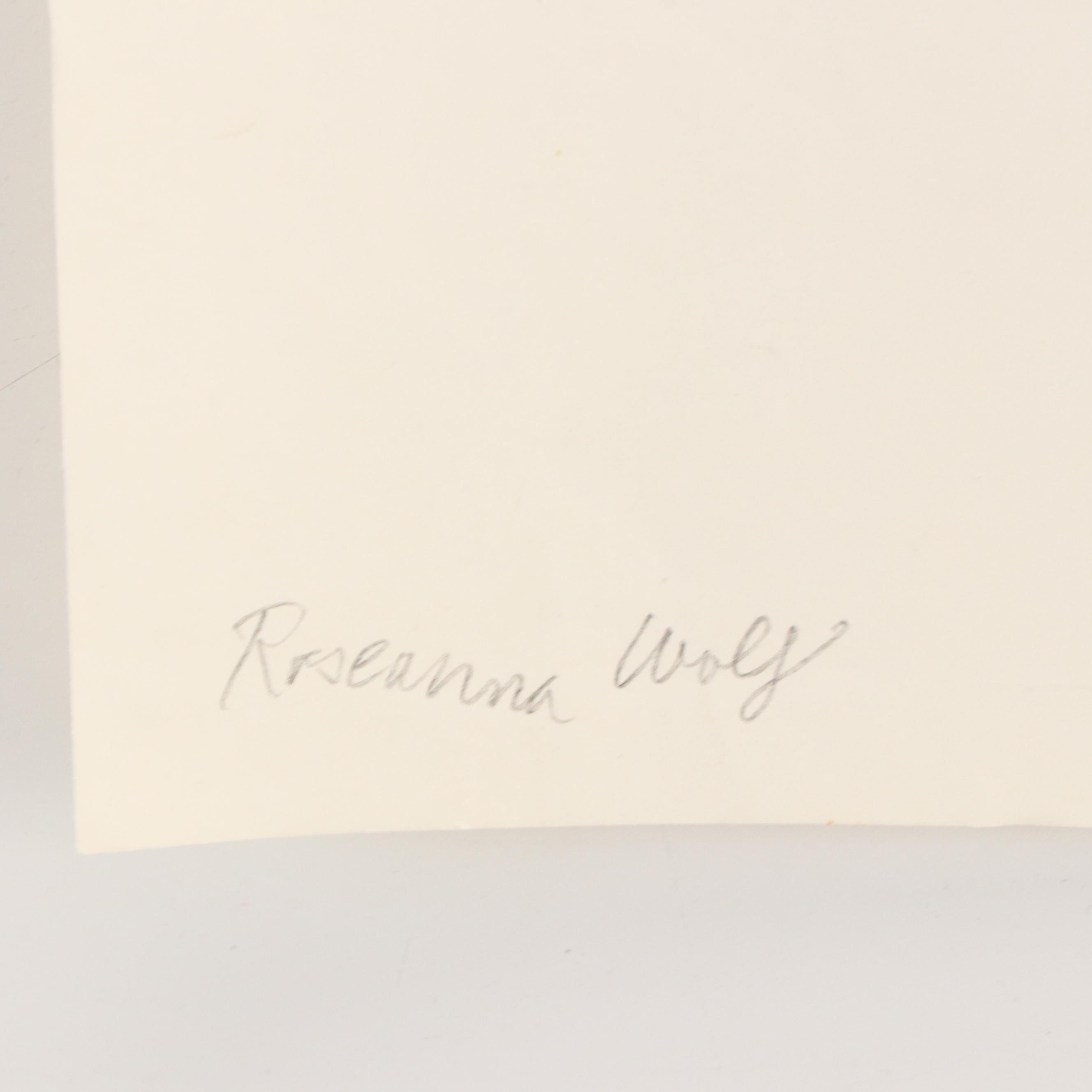 Nude Figural Graphite Drawing, Late 20th Century