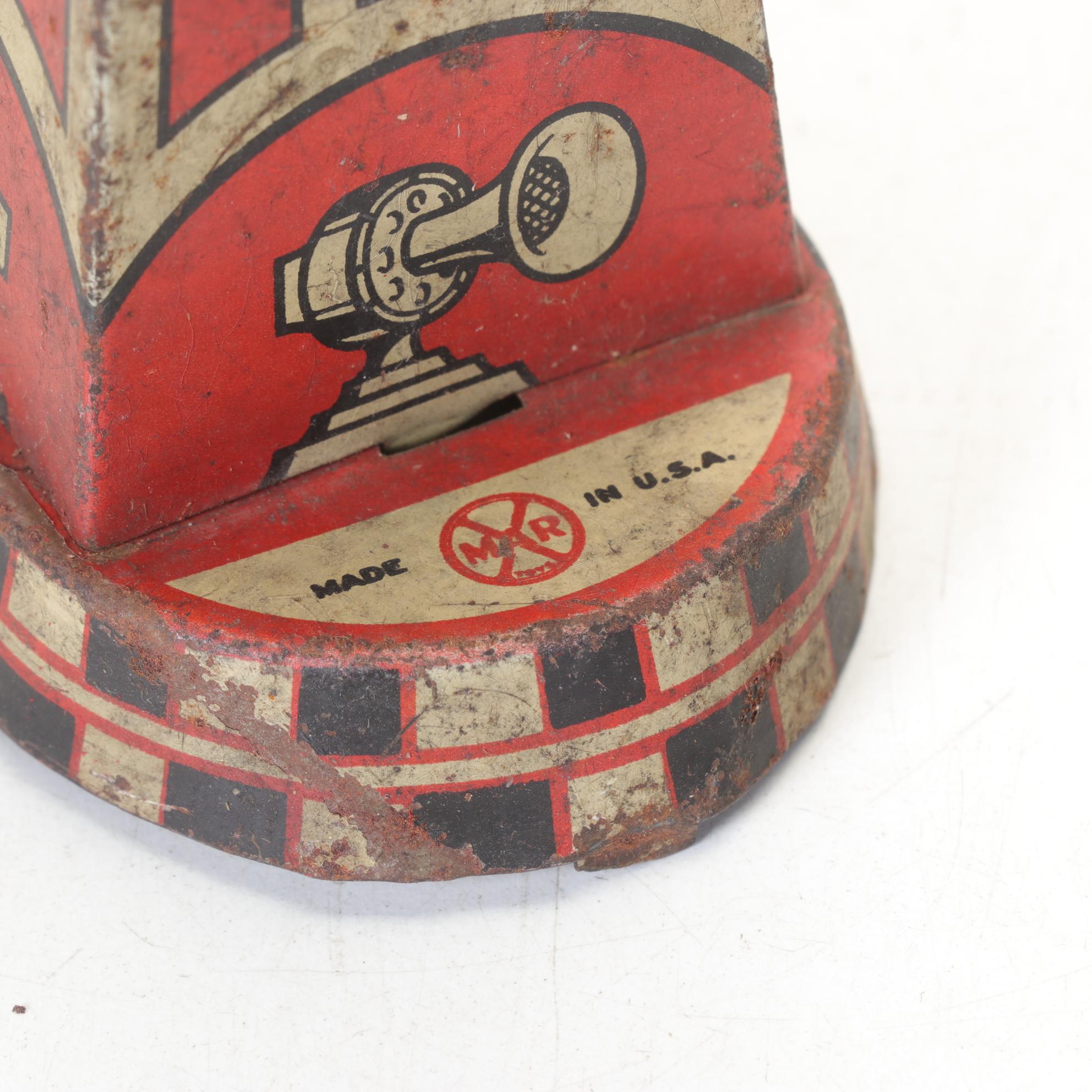 "Superior Airport", Marx Spotlight, and Other Metal Litho Toys