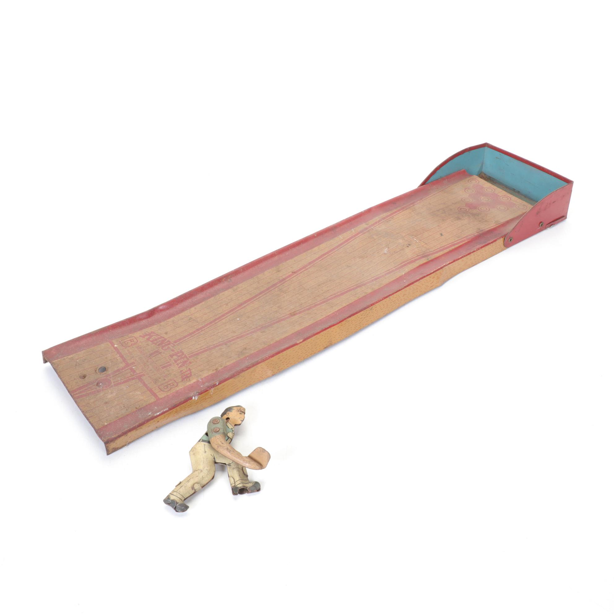 "Superior Airport", Marx Spotlight, and Other Metal Litho Toys