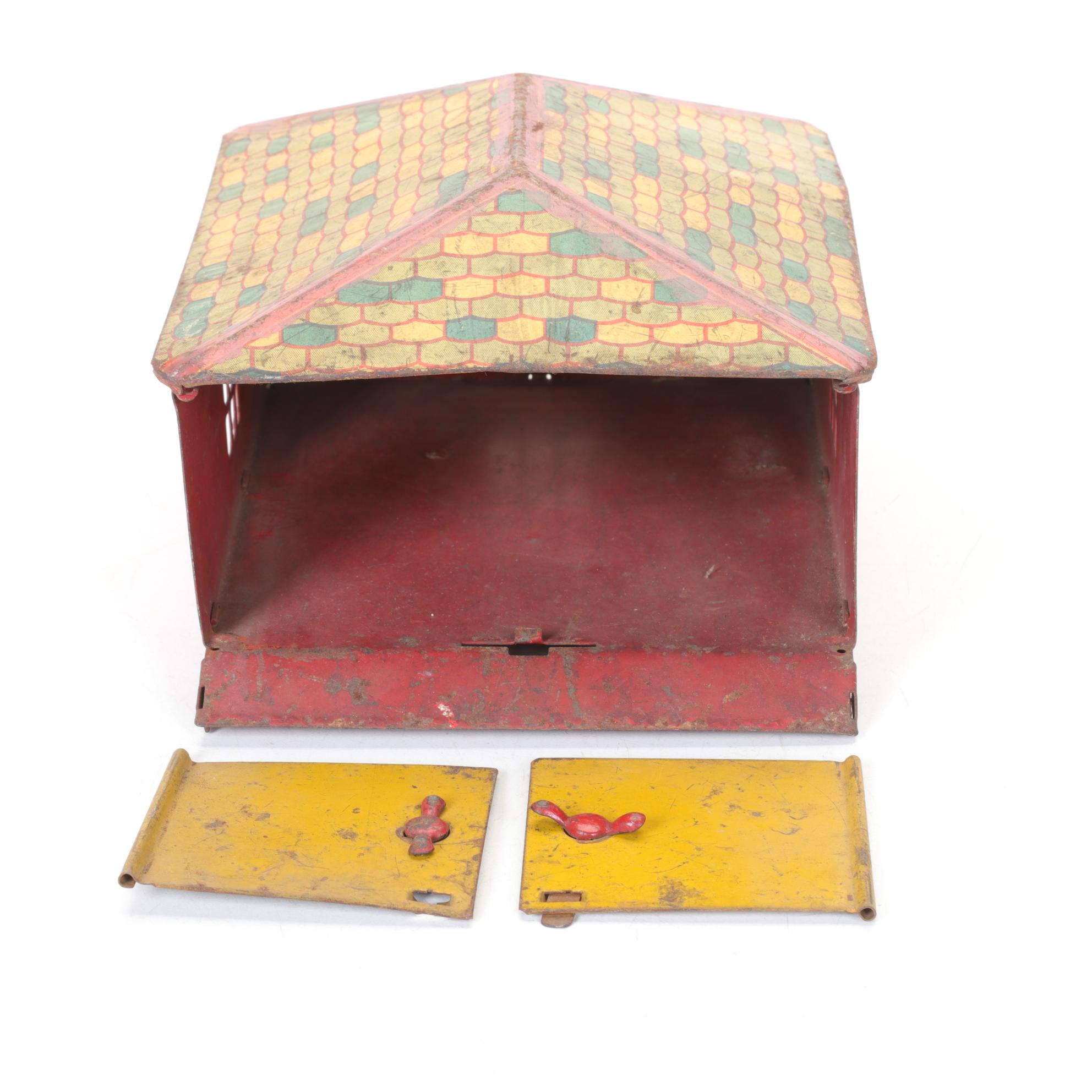 "Superior Airport", Marx Spotlight, and Other Metal Litho Toys