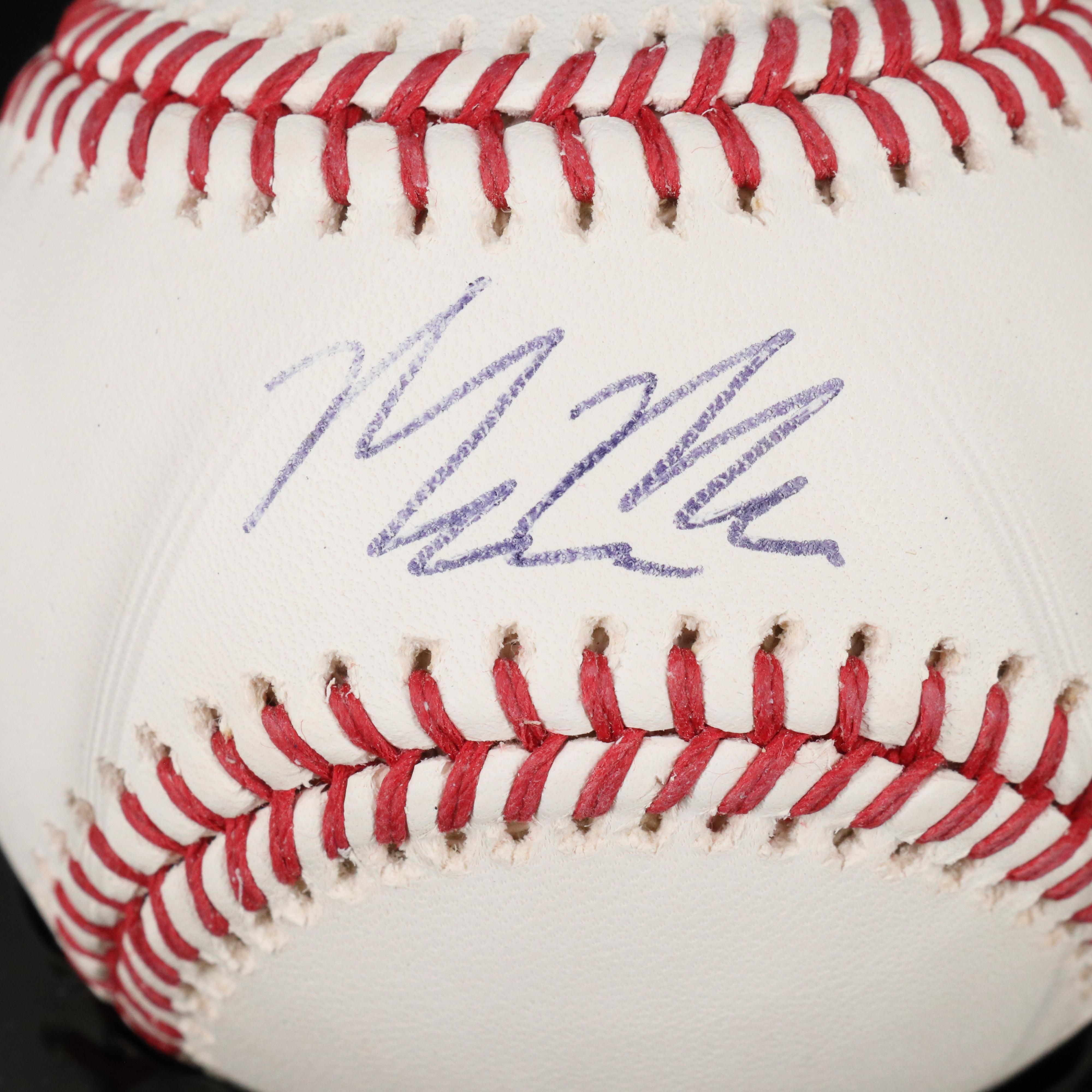 Matt McLain Signed Baseball with Elly De La Cruz Bowman Chrome 1st and More
