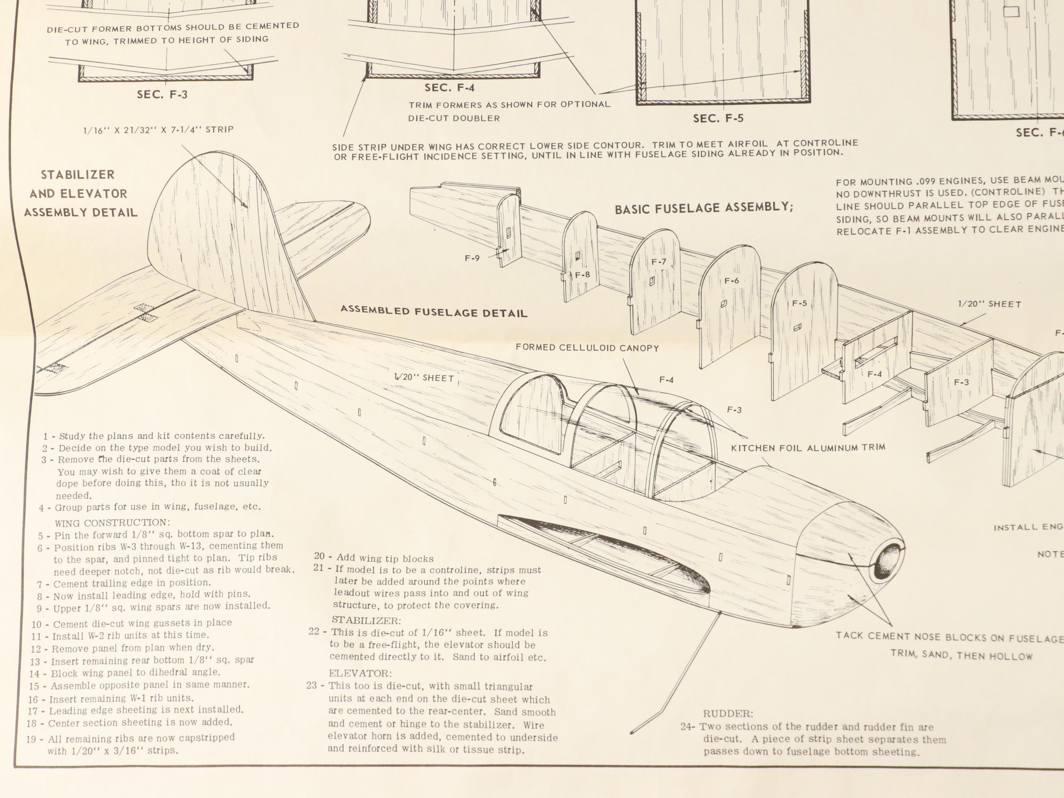 Carl Goldberg "Ranger 21," Sig "Thermal Dart" and More Airplane Model Kits