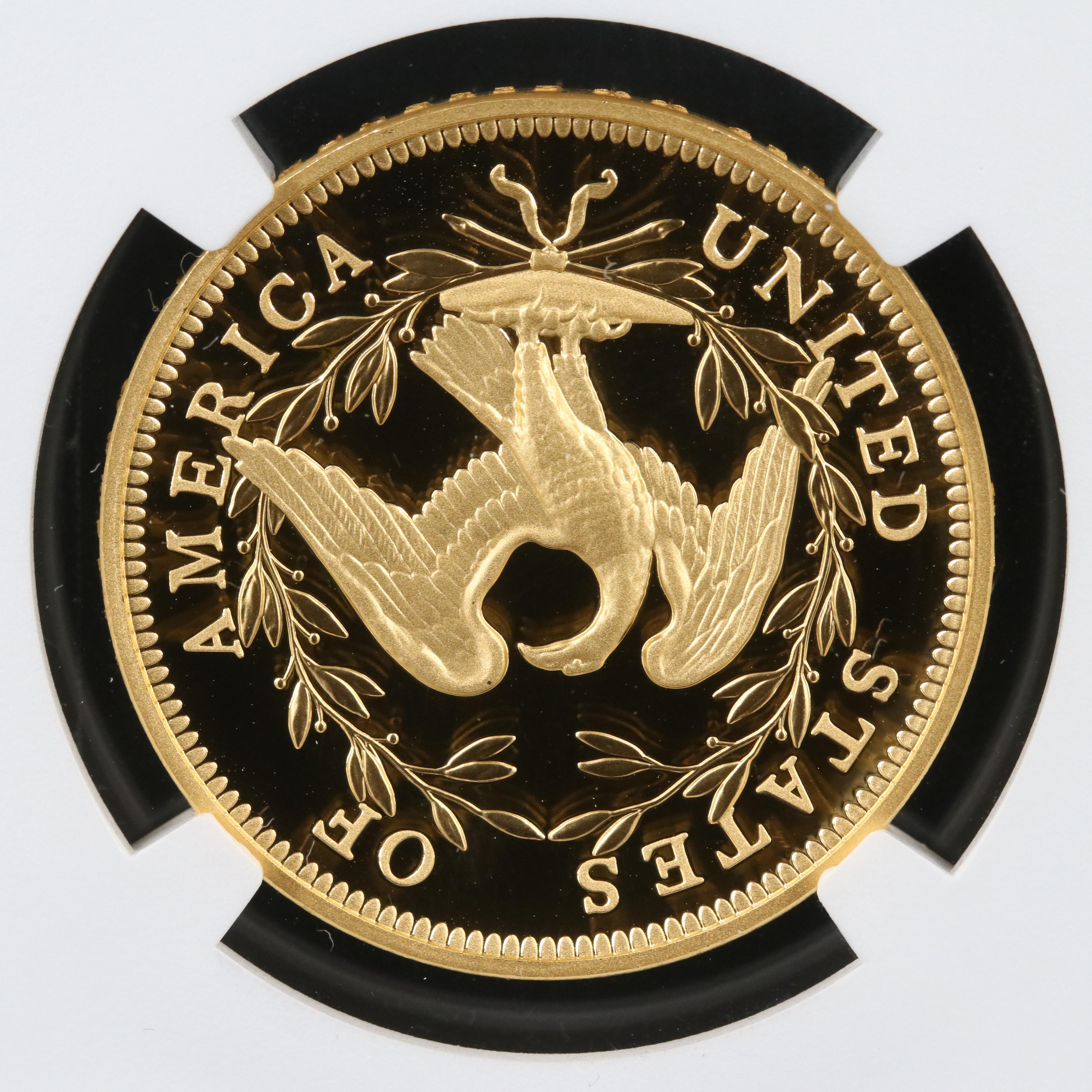 NGC PF70 Ultra Cameo 2024 230th Anniversary Flowing Hair High Relief Gold Coin