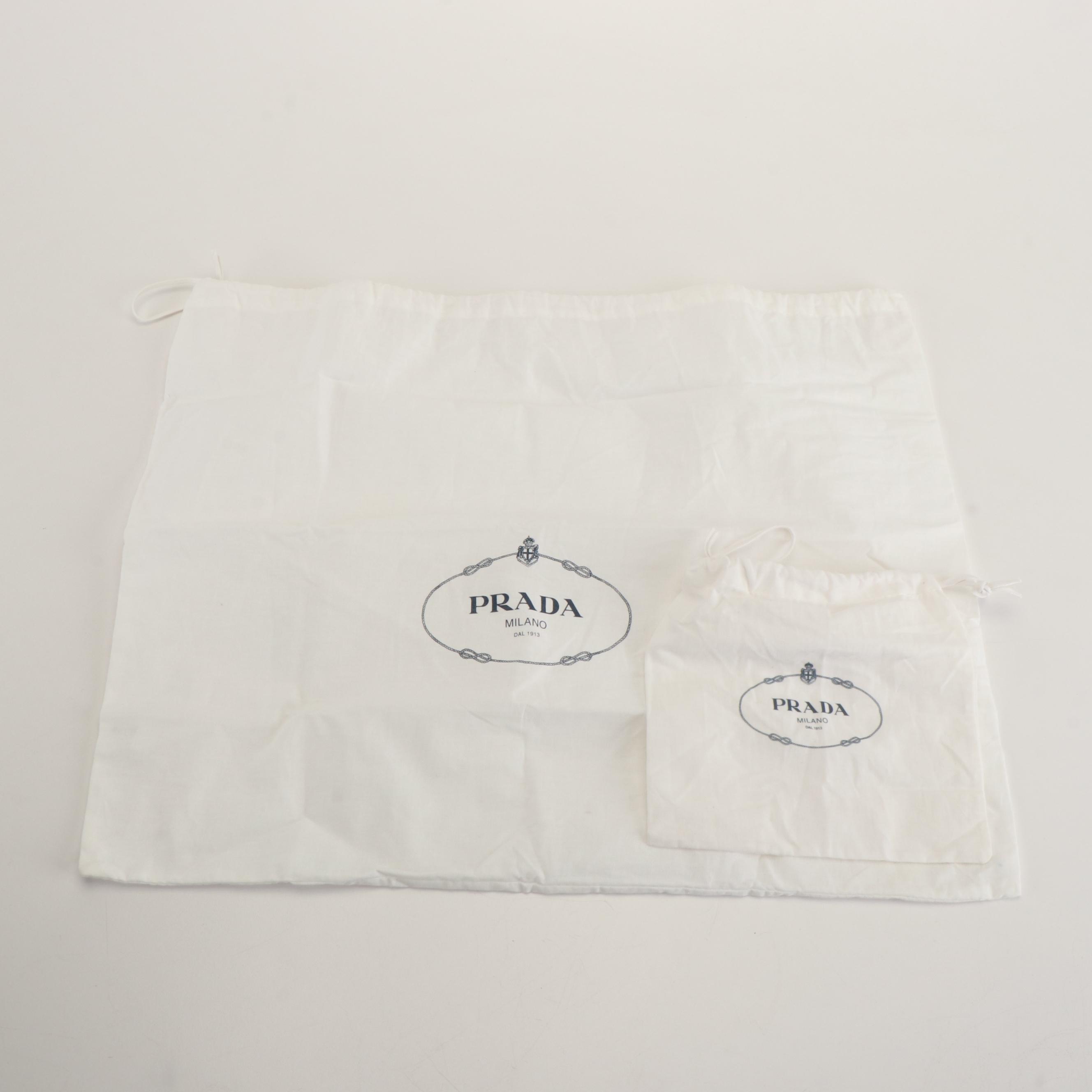 Prada Canapa Logo Handbag in Tabacco Canvas