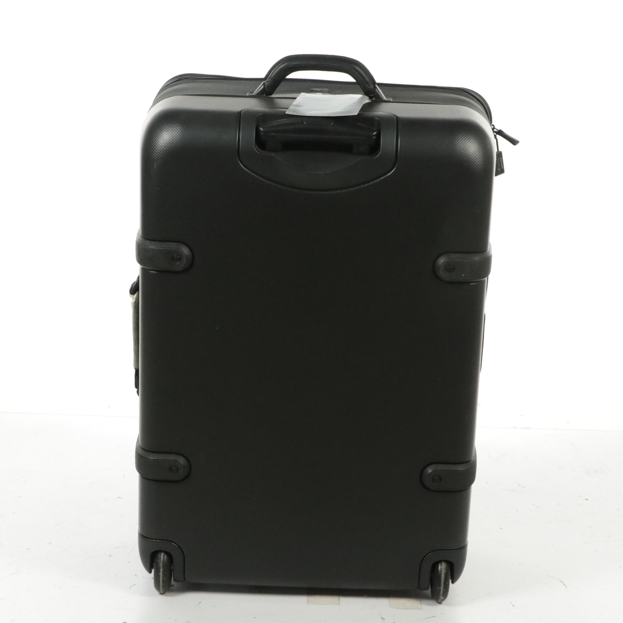 Tumi Alpha II Contentinental Expandable Carry-On and Samsonite Supra 4 Suitcases