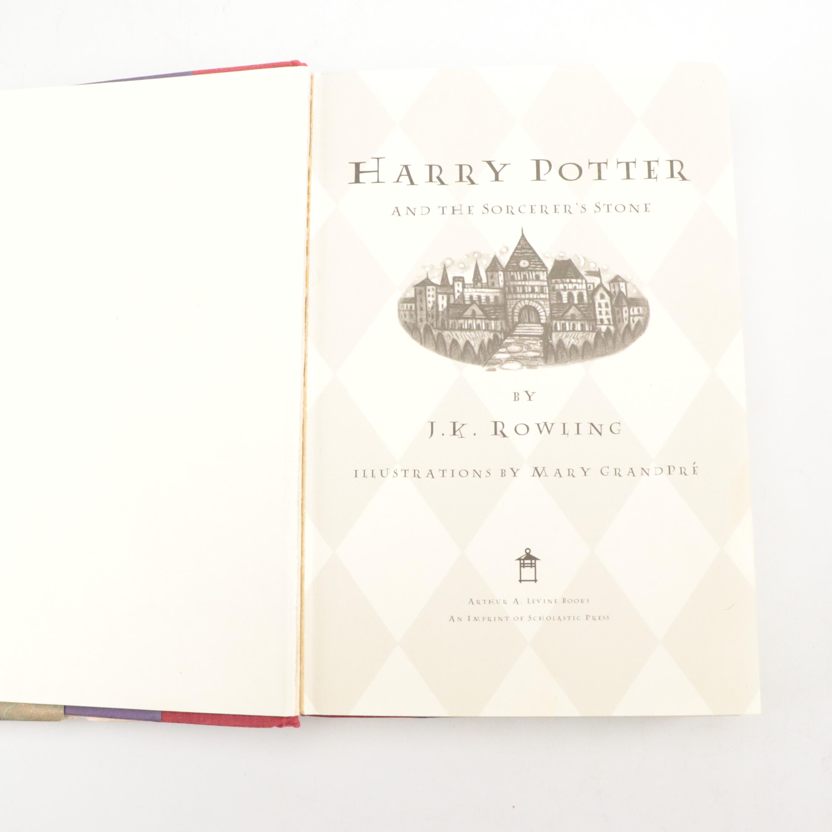 First American Edition "Harry Potter" Complete Series by J. K. Rowling