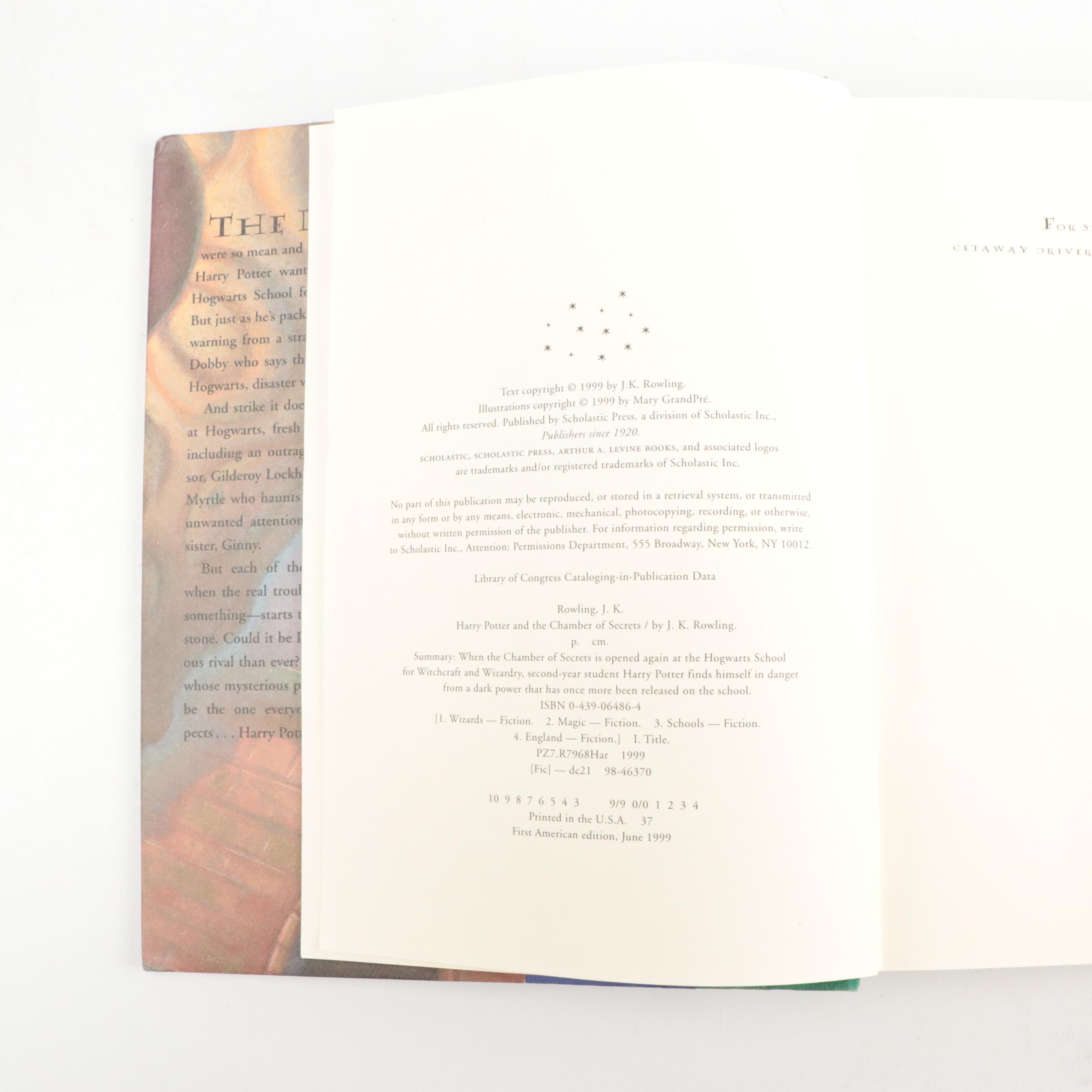 First American Edition "Harry Potter" Complete Series by J. K. Rowling