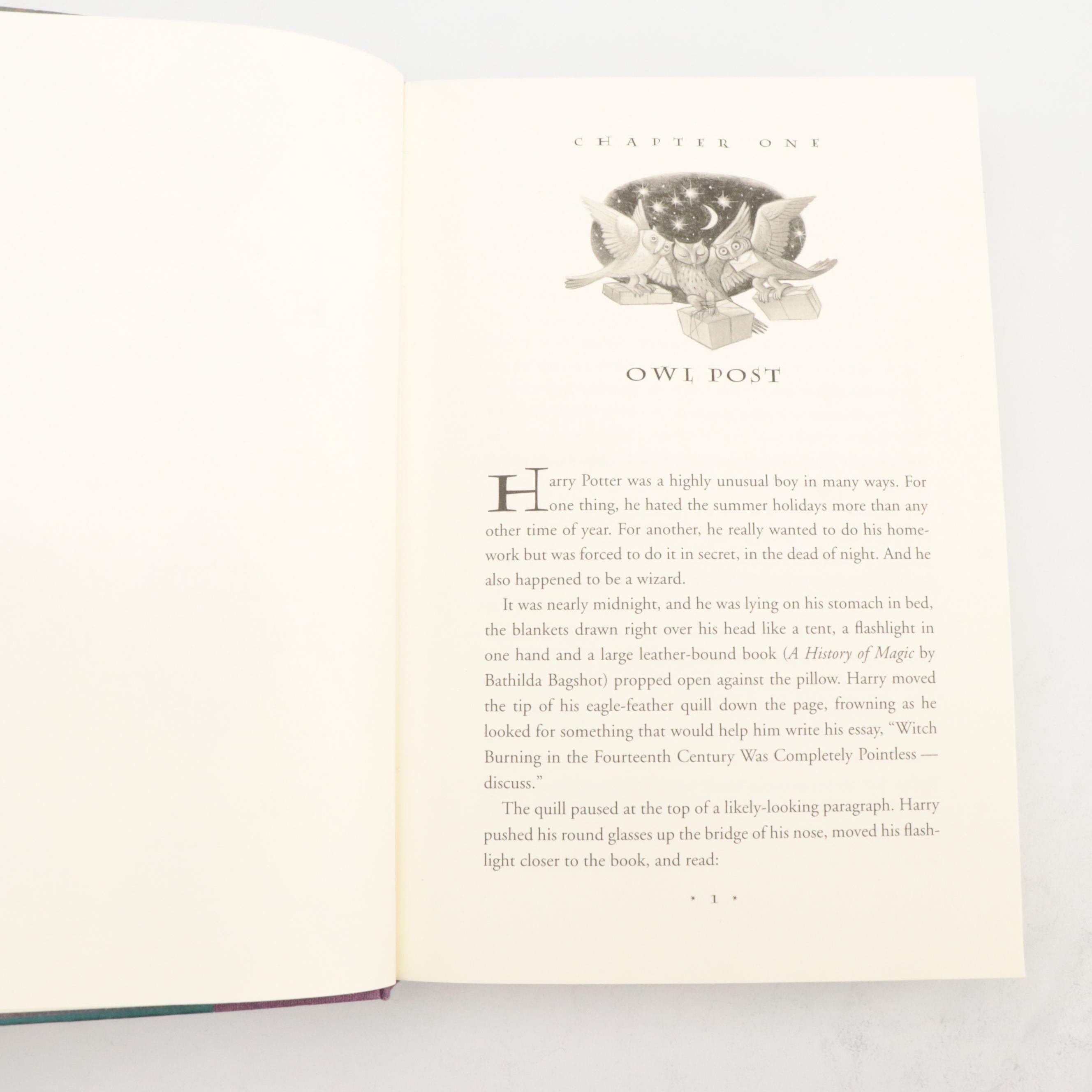 First American Edition "Harry Potter" Complete Series by J. K. Rowling