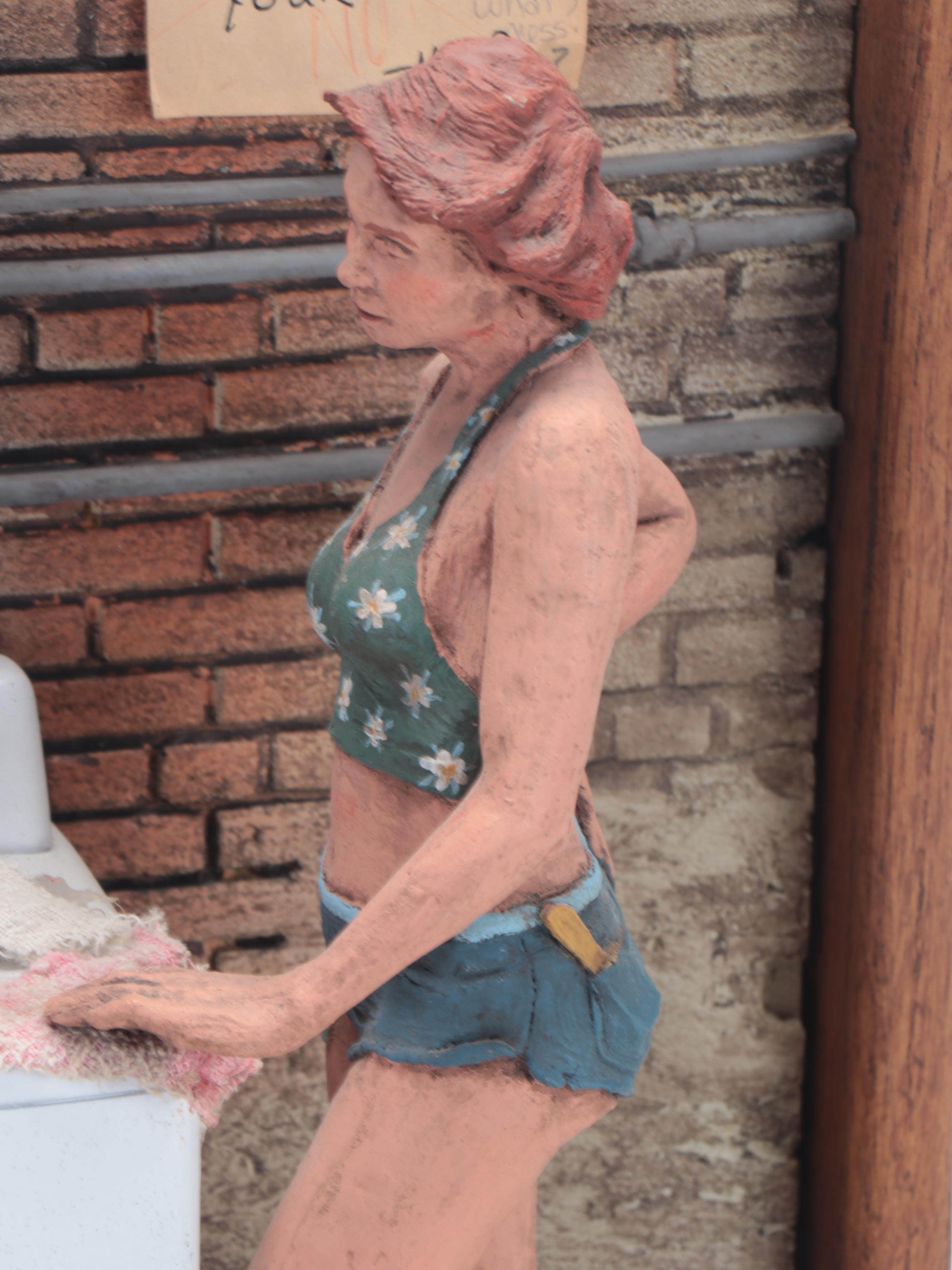 Michael Garman Basement Laundry Room Diorama, 1984