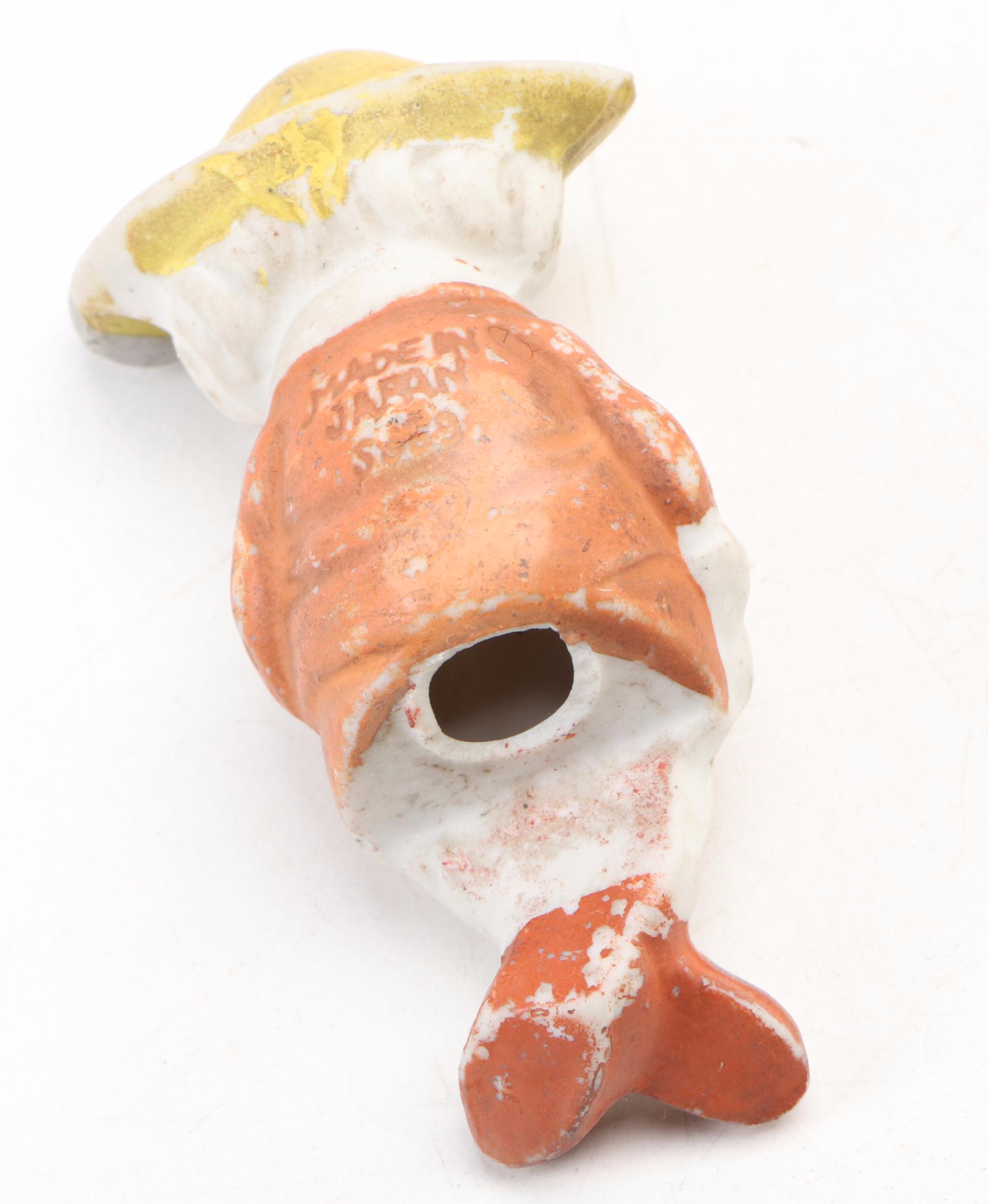 Japanese Bisque Shelf Sitter with Schmid, Enesco, Other Porcelain Figures