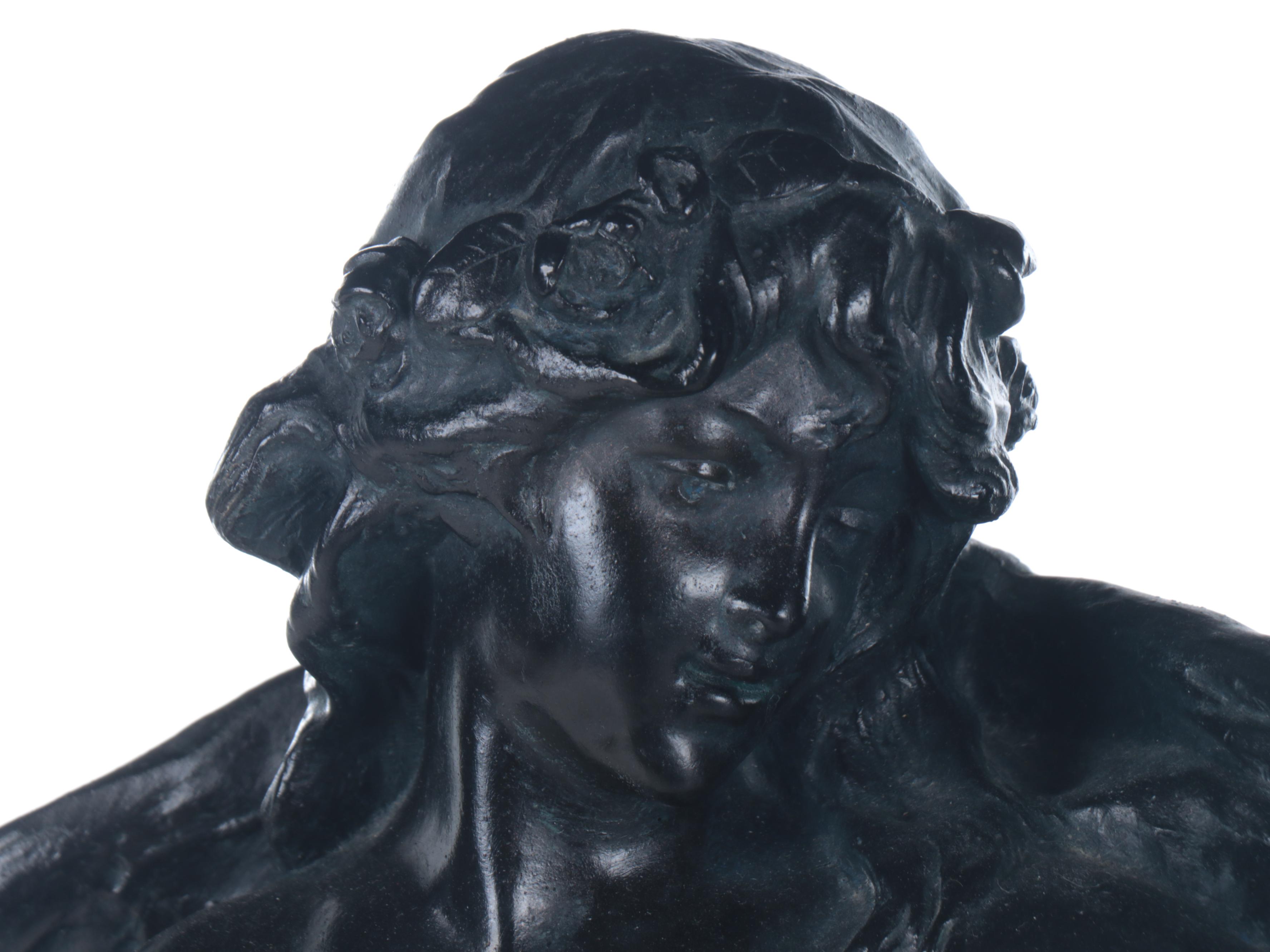 Austin Productions Composite Sculpture After Eugène Marioton "La Grace," 1983