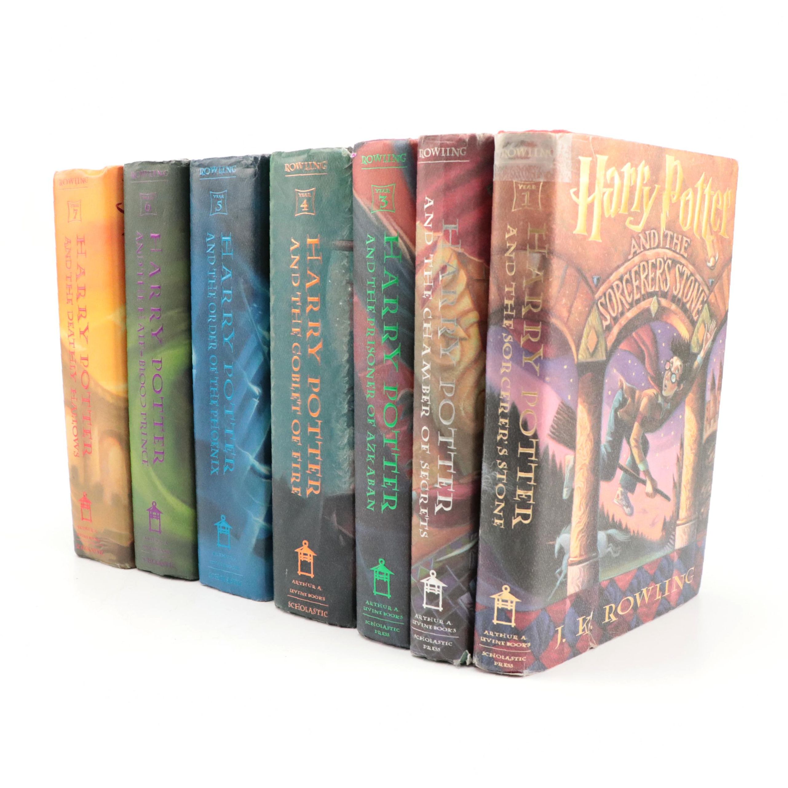 First American Edition "Harry Potter" Complete Series by J. K. Rowling