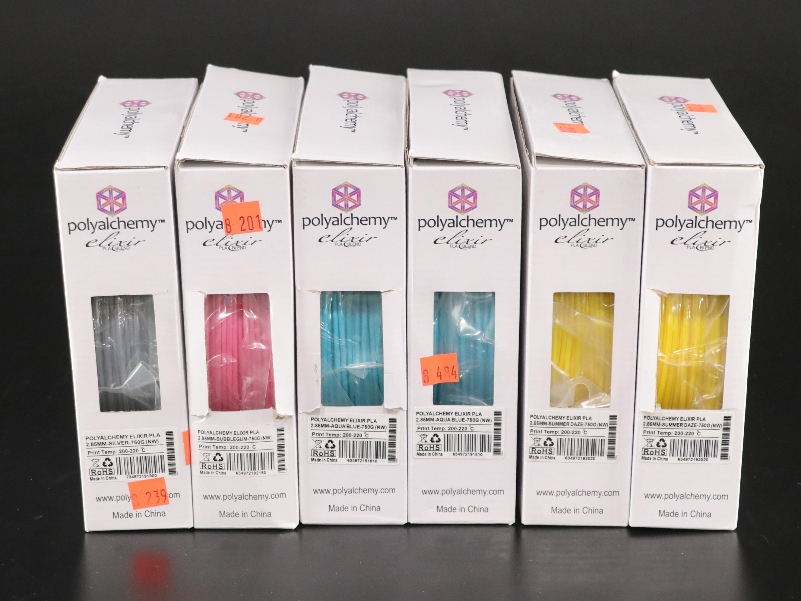 3D Printer 2.85mm PLA Filament by Polyalchemy