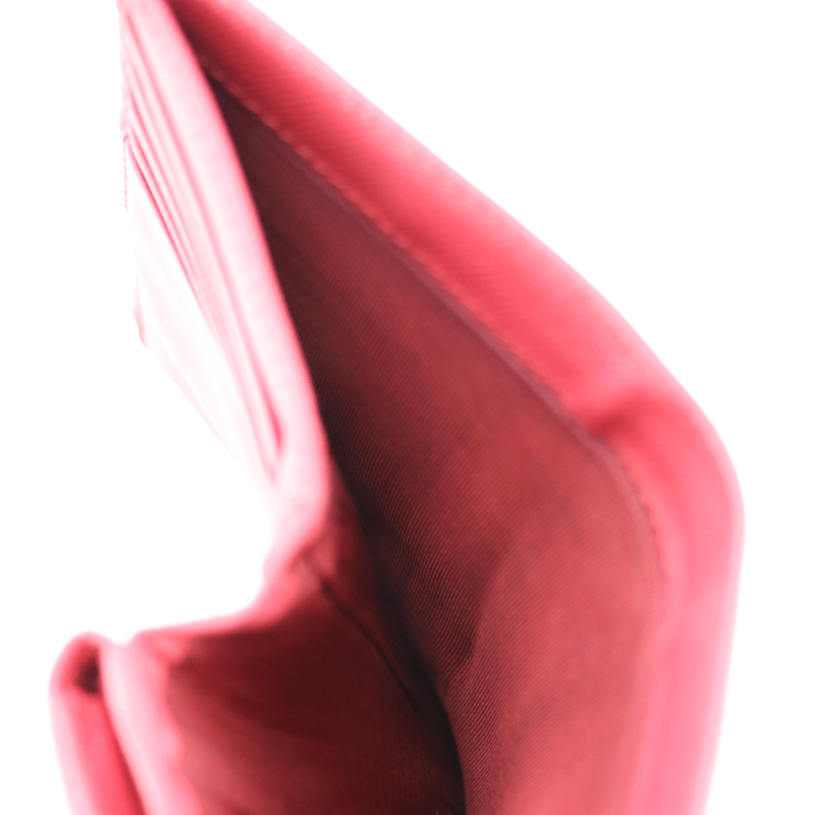 Prada Saffiano Leather Compact Wallet