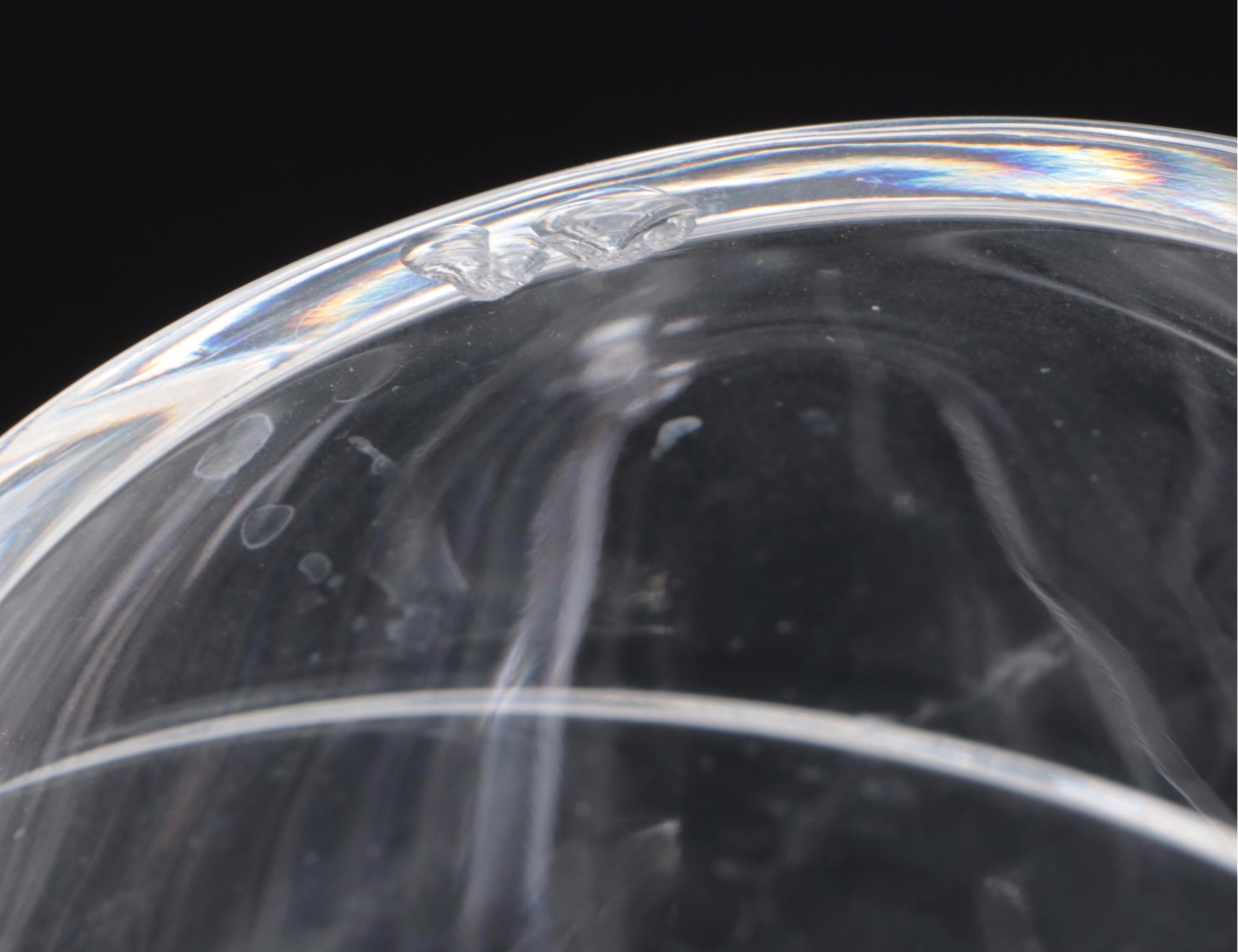 Tiffany & Co. "Swirl Optic" Crystal Vase, 1996–2015