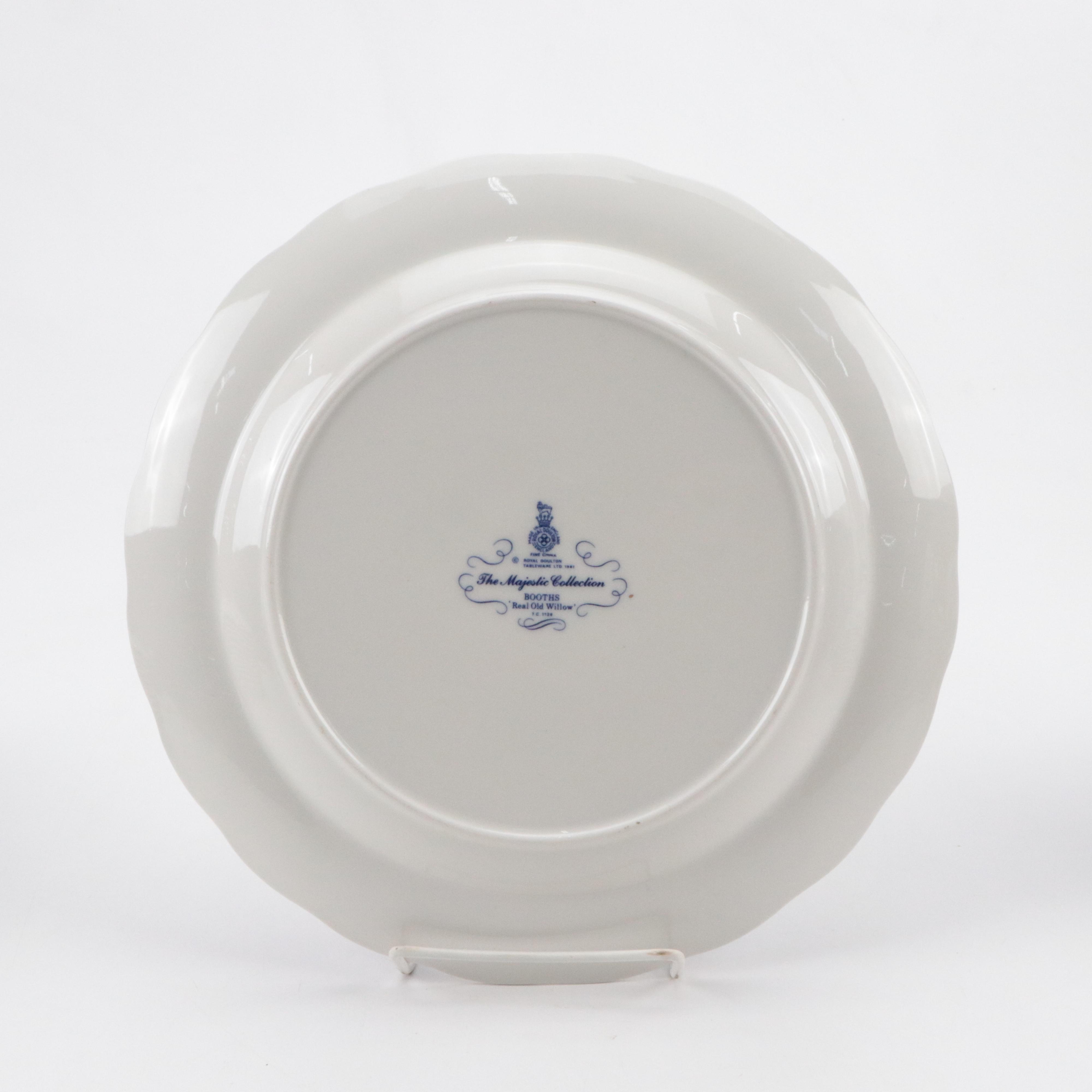 Royal Doulton Real Old Willow Bone China Dinnerware