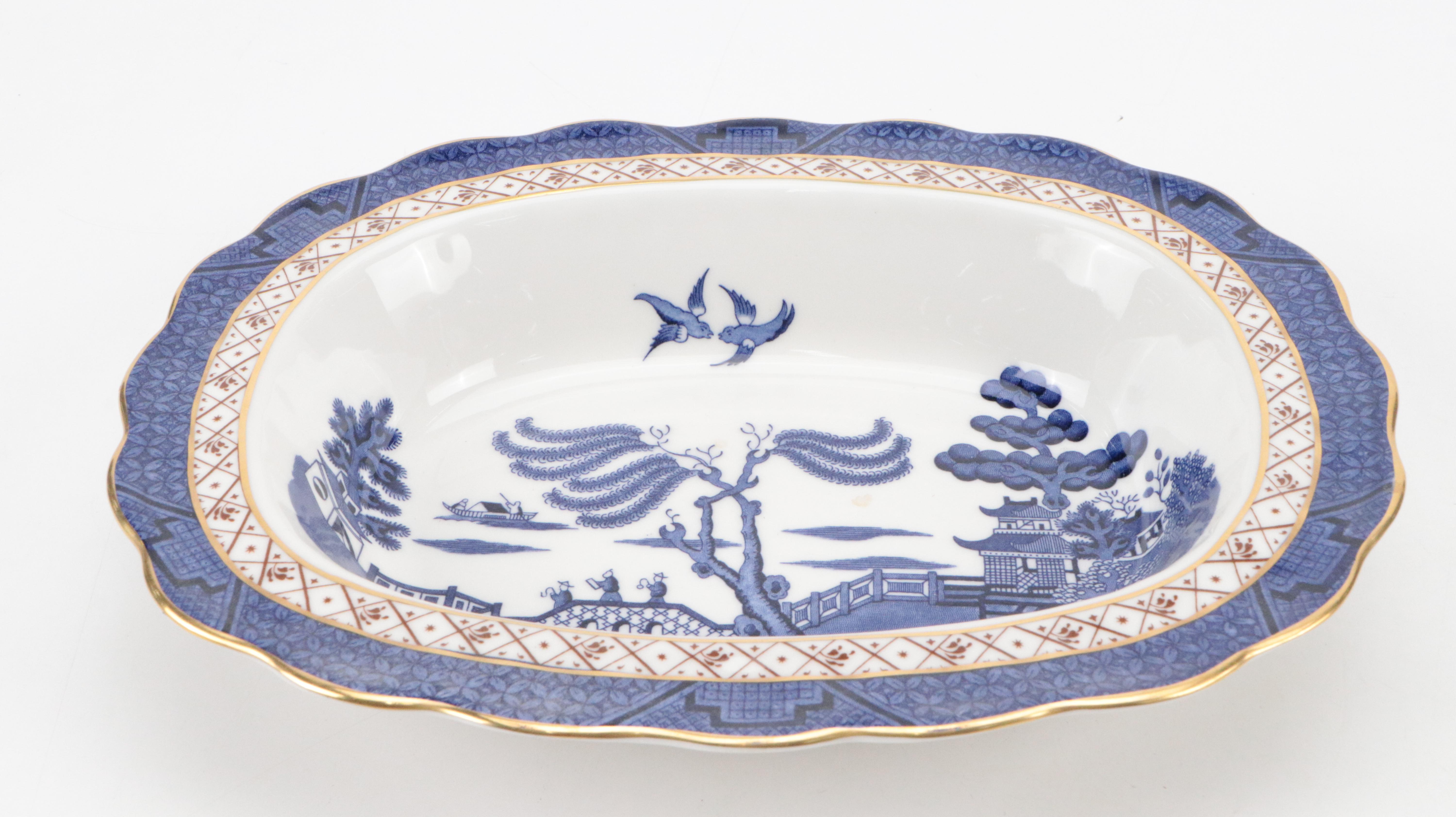 Royal Doulton Real Old Willow Bone China Dinnerware