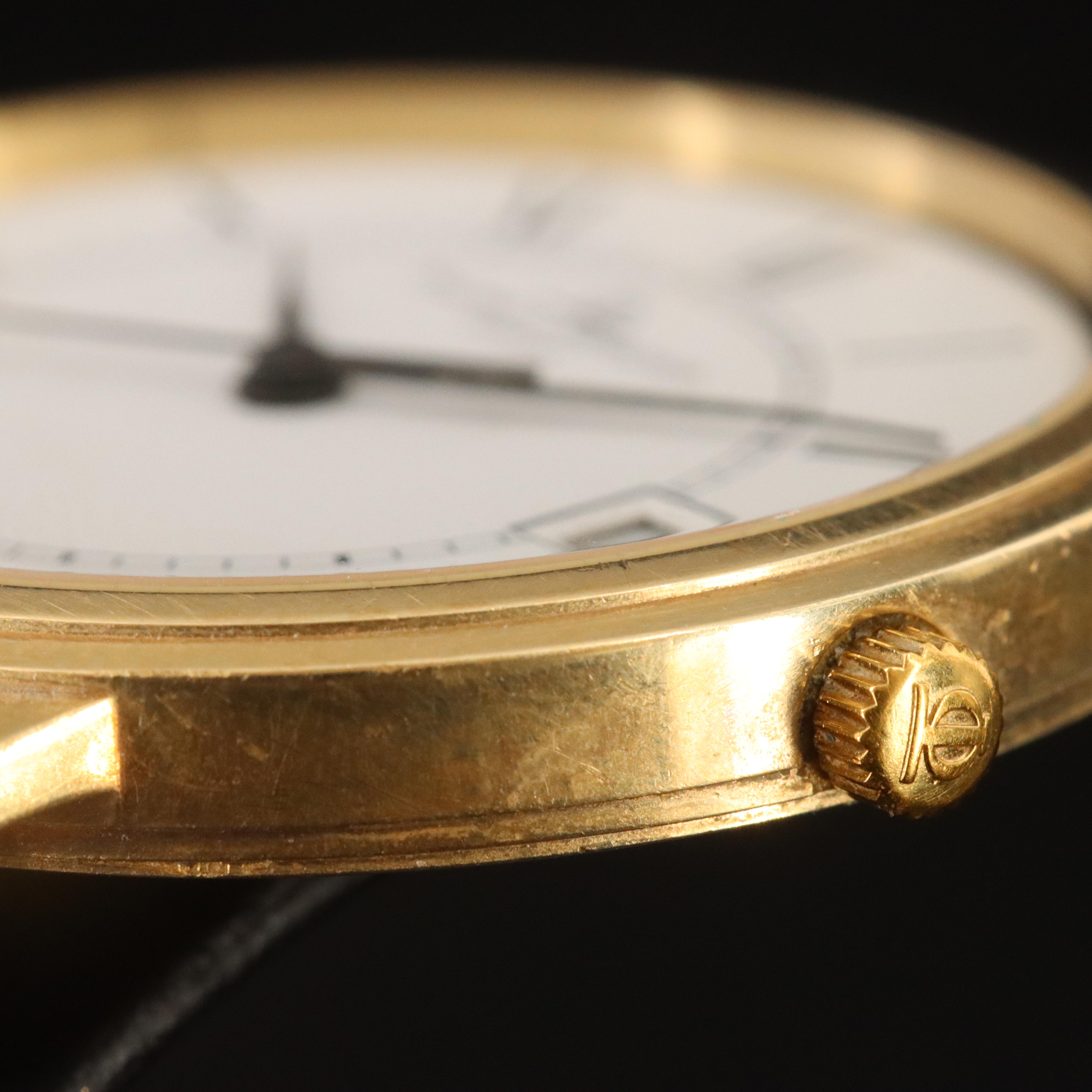 14K Baume & Mercier Classima ref. 95712 Quartz Watch