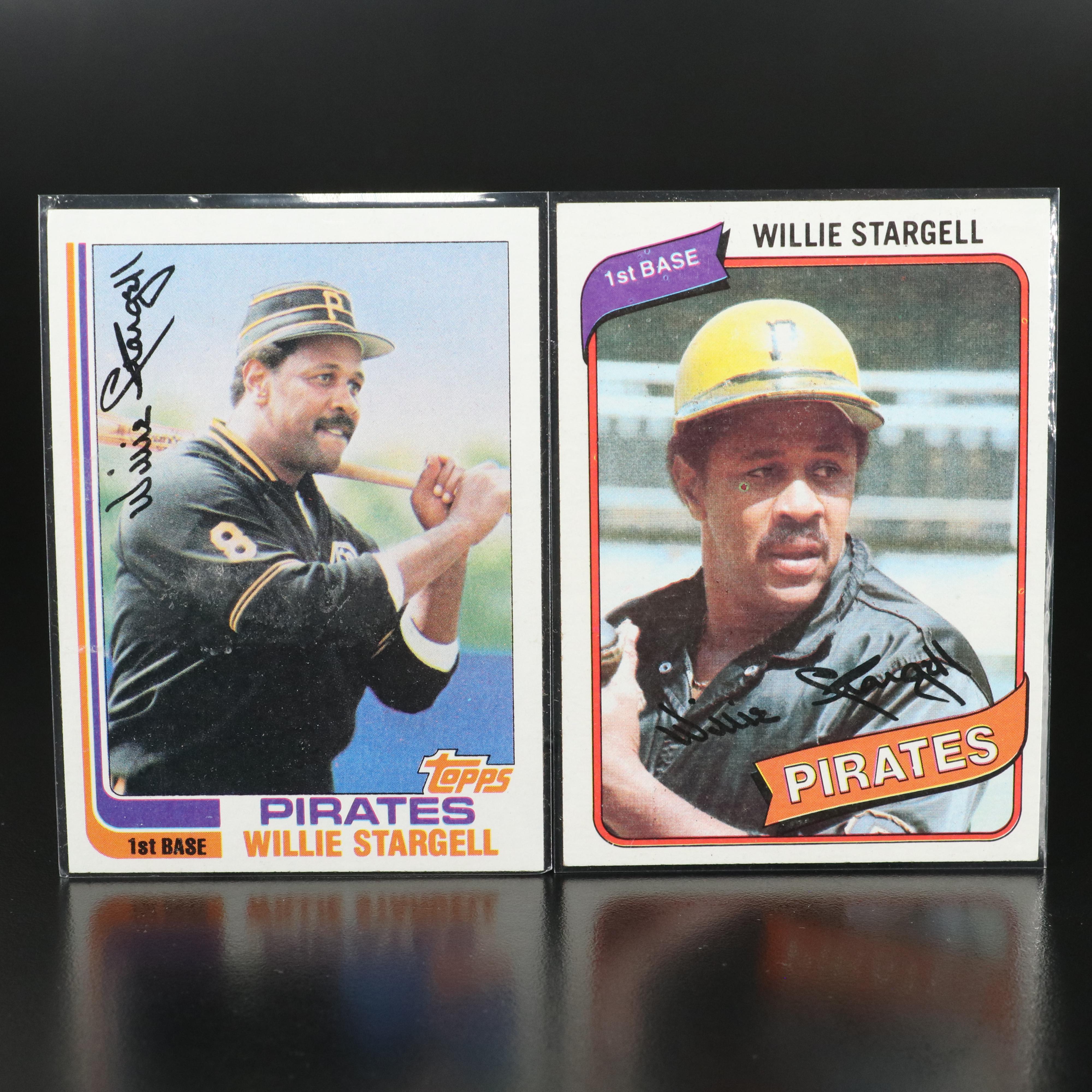 Topps Baseball Cards Featuring Reggie Jackson and More, 1970s-1980s