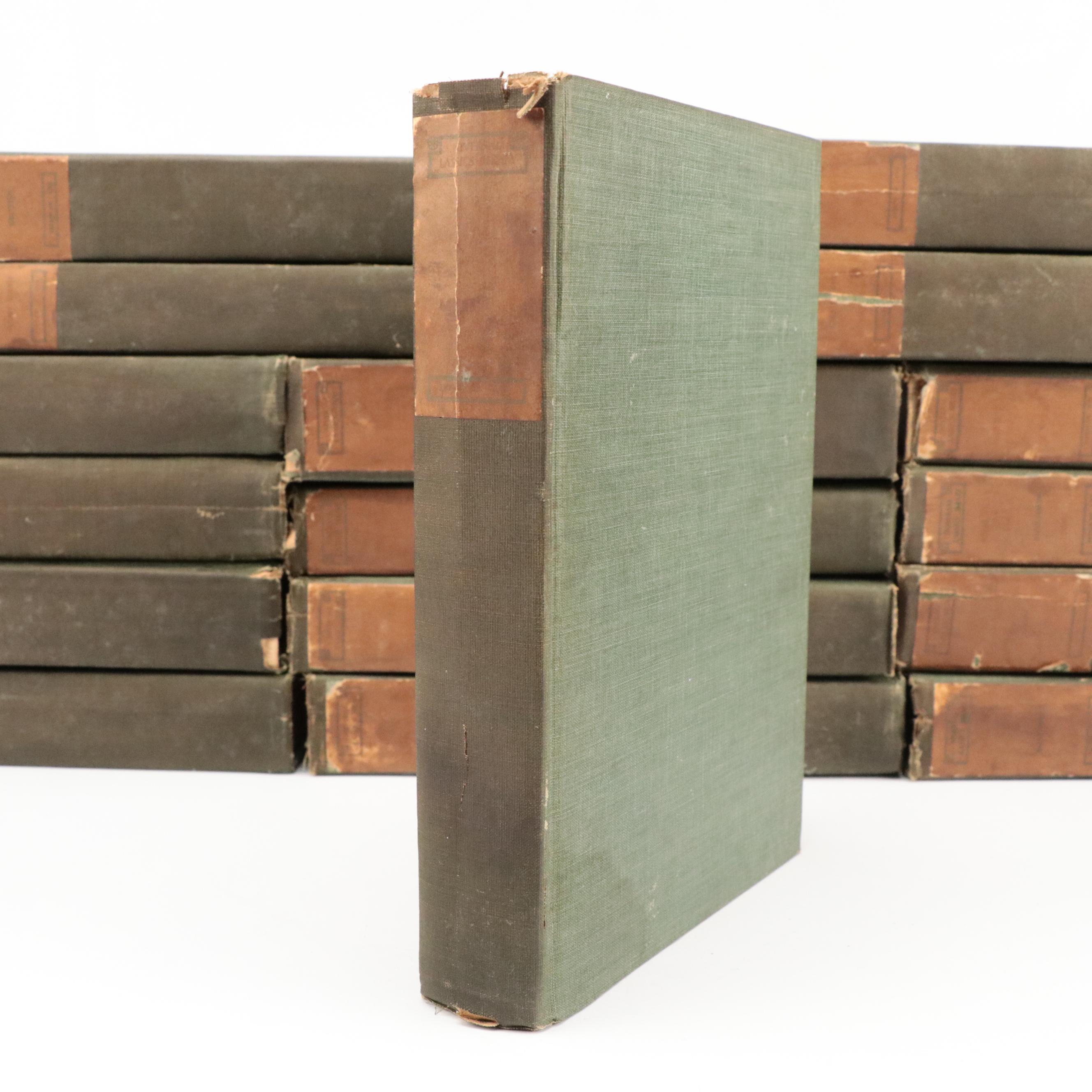 Edition de Luxe "Universal Classics Library" Seventeen-Volume Set, 1901