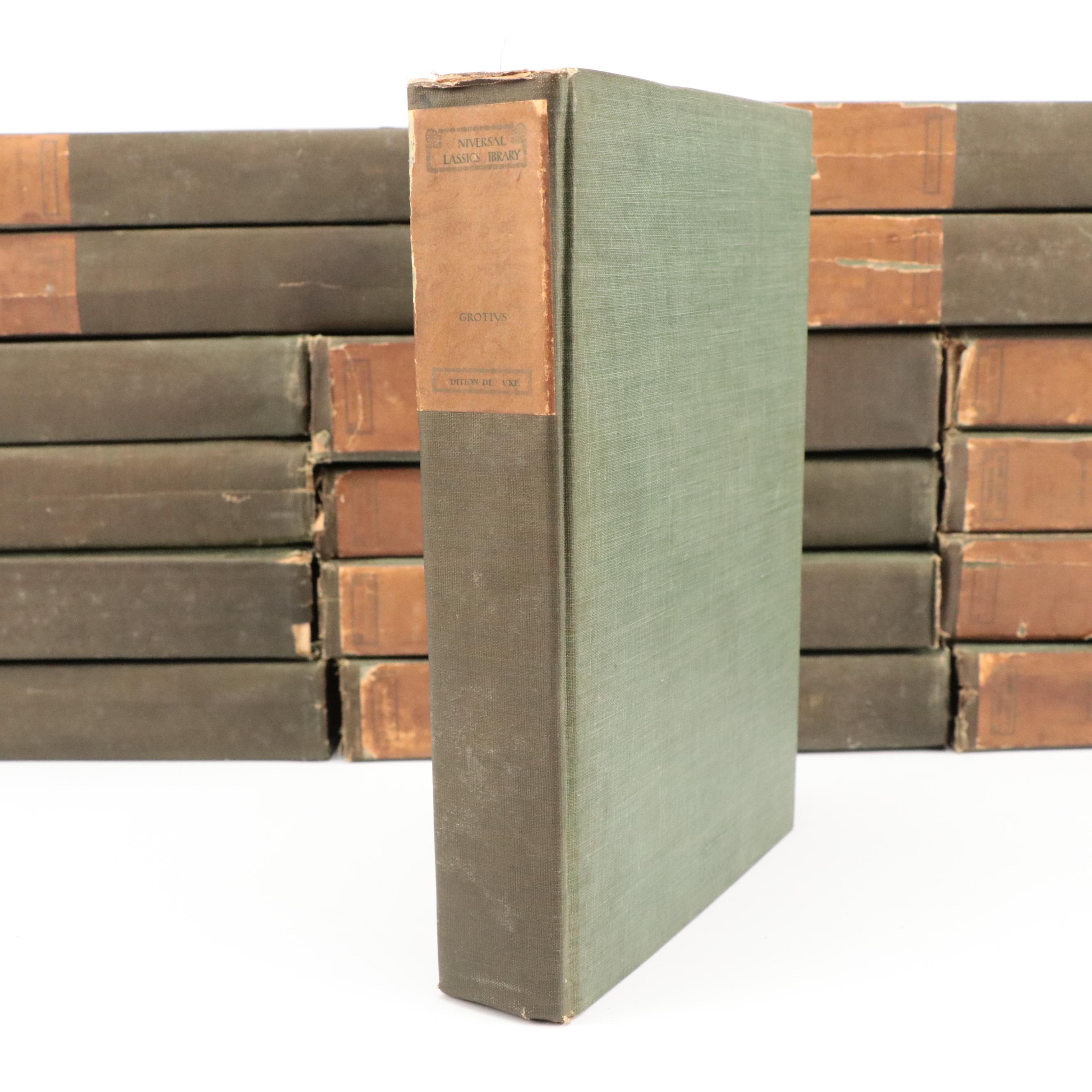 Edition de Luxe "Universal Classics Library" Seventeen-Volume Set, 1901