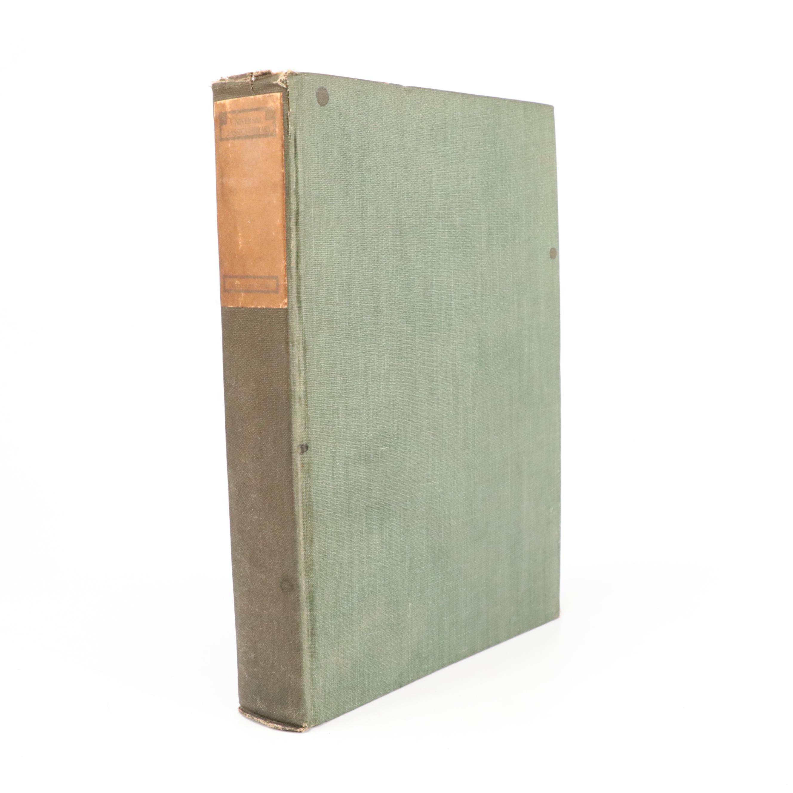 Edition de Luxe "Universal Classics Library" Seventeen-Volume Set, 1901