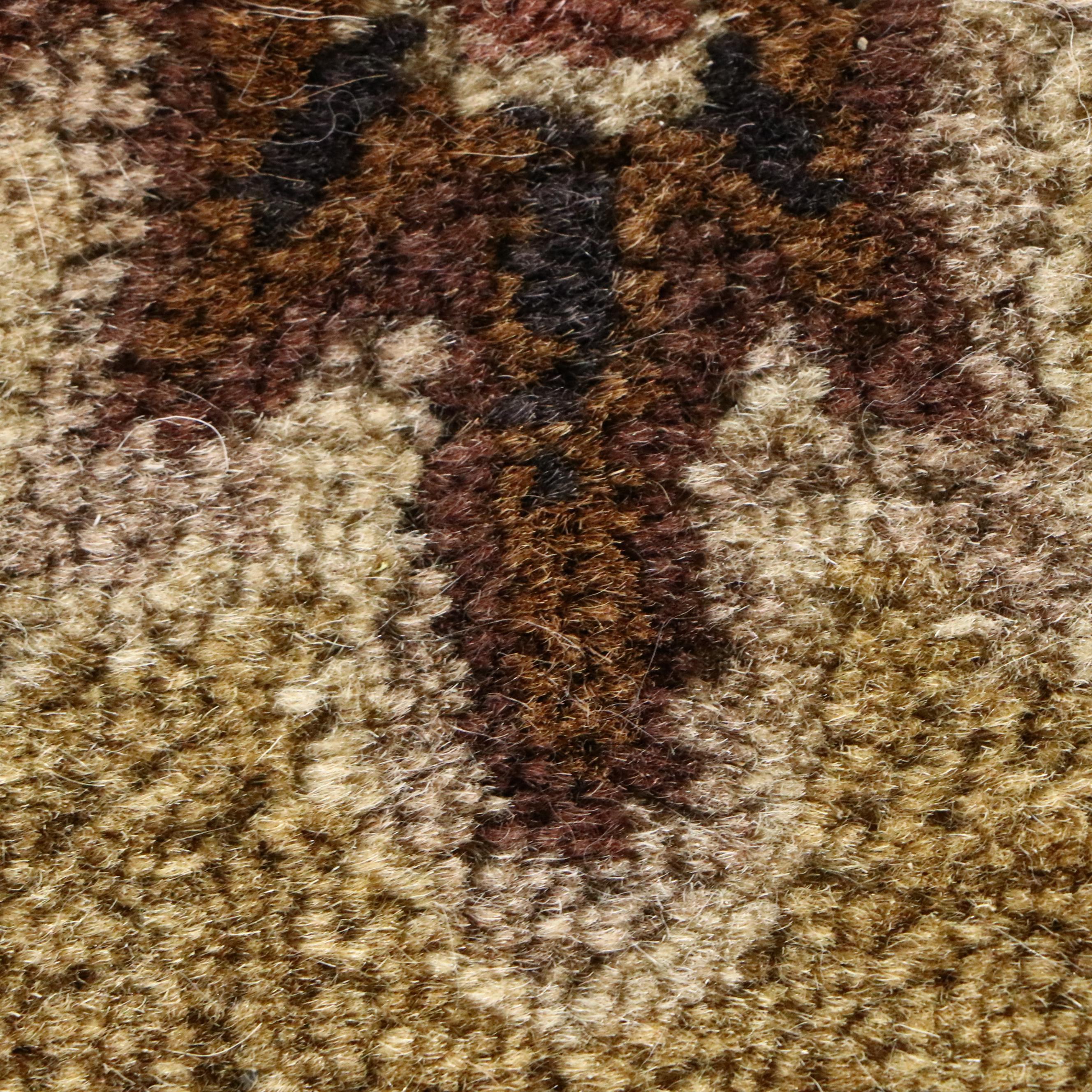 8' x 9' Hand-Tufted Jaunty Co. "Coliseum Gold" Area Rug