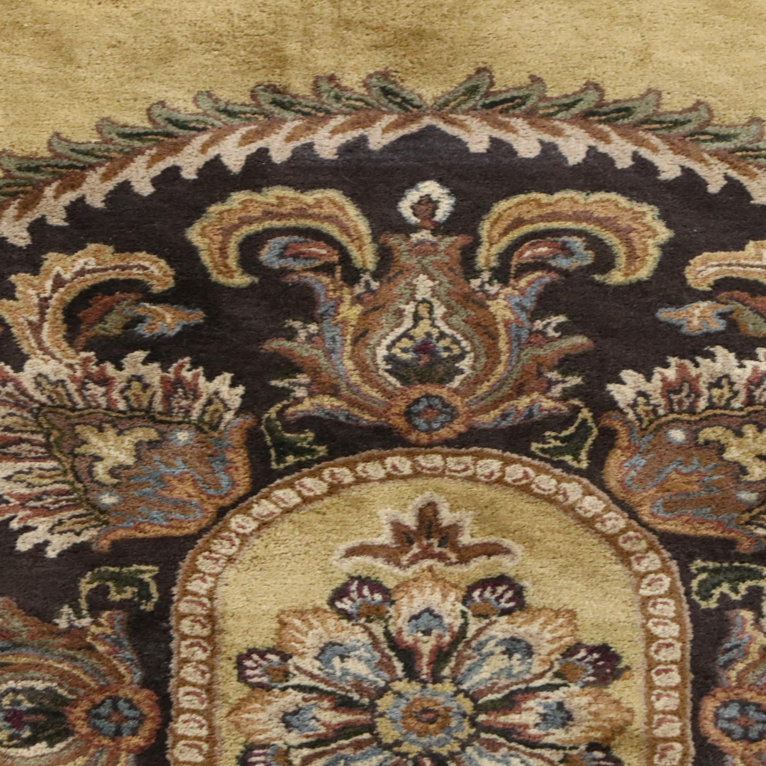 8' x 9' Hand-Tufted Jaunty Co. "Coliseum Gold" Area Rug