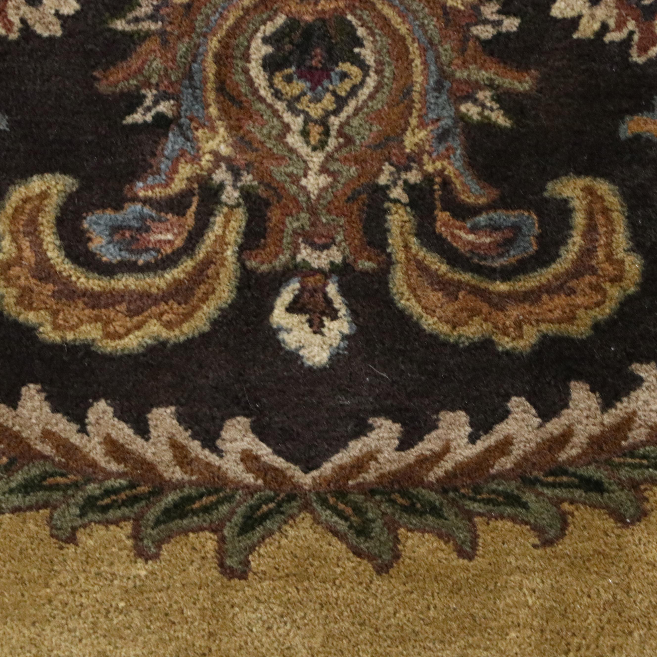 8' x 9' Hand-Tufted Jaunty Co. "Coliseum Gold" Area Rug