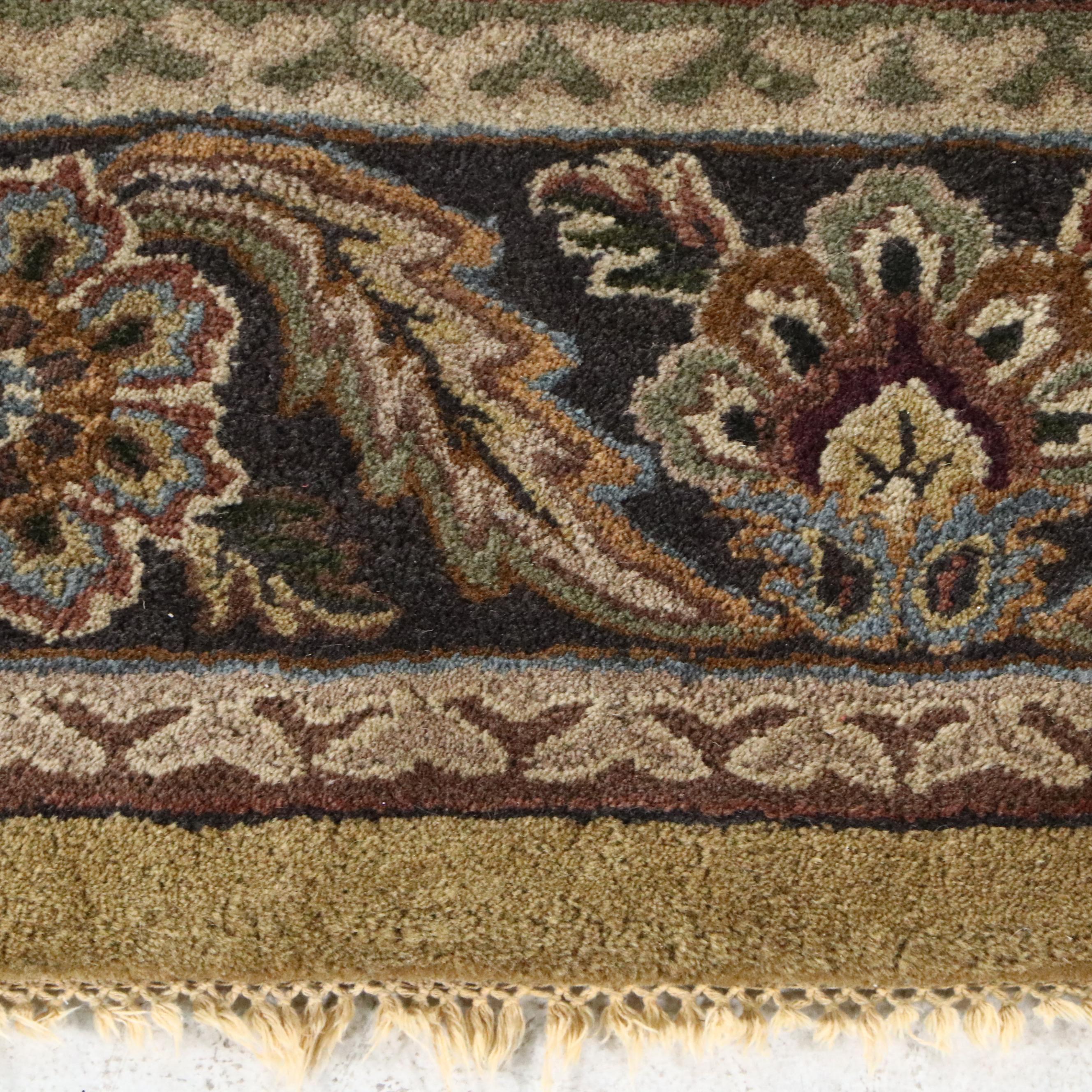 8' x 9' Hand-Tufted Jaunty Co. "Coliseum Gold" Area Rug