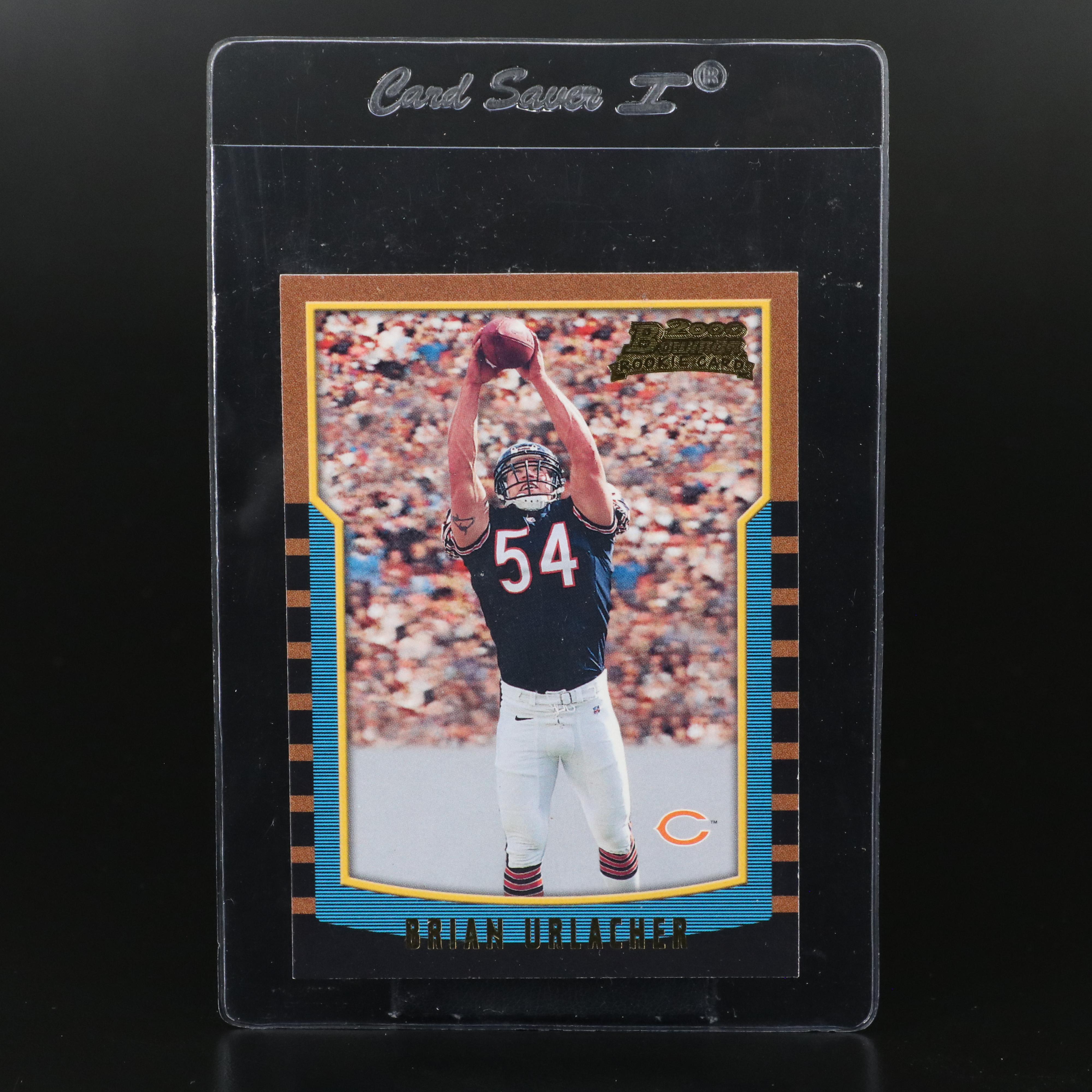 2000 Bowman Brian Urlacher Chicago Bears Rookie Football Card