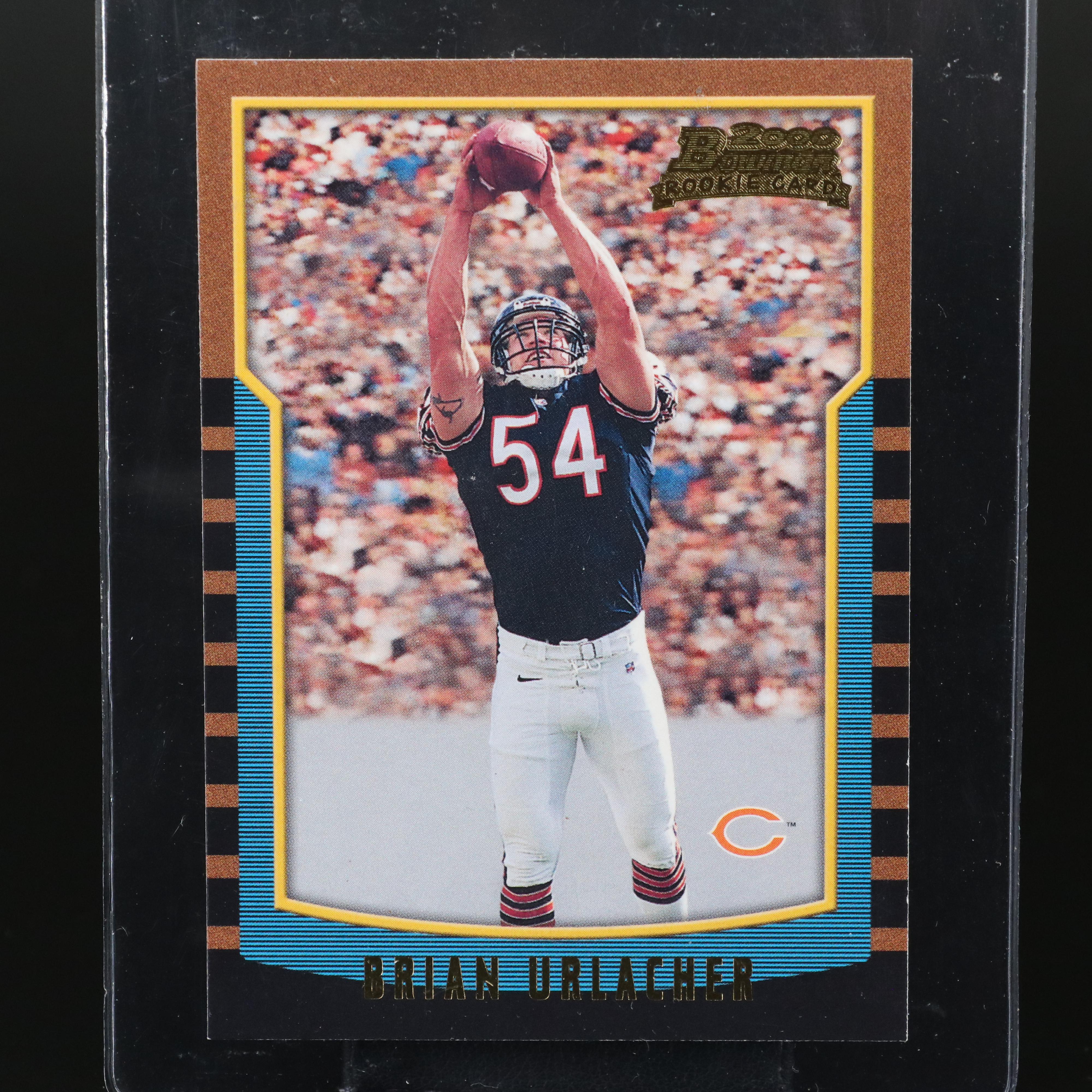 2000 Bowman Brian Urlacher Chicago Bears Rookie Football Card