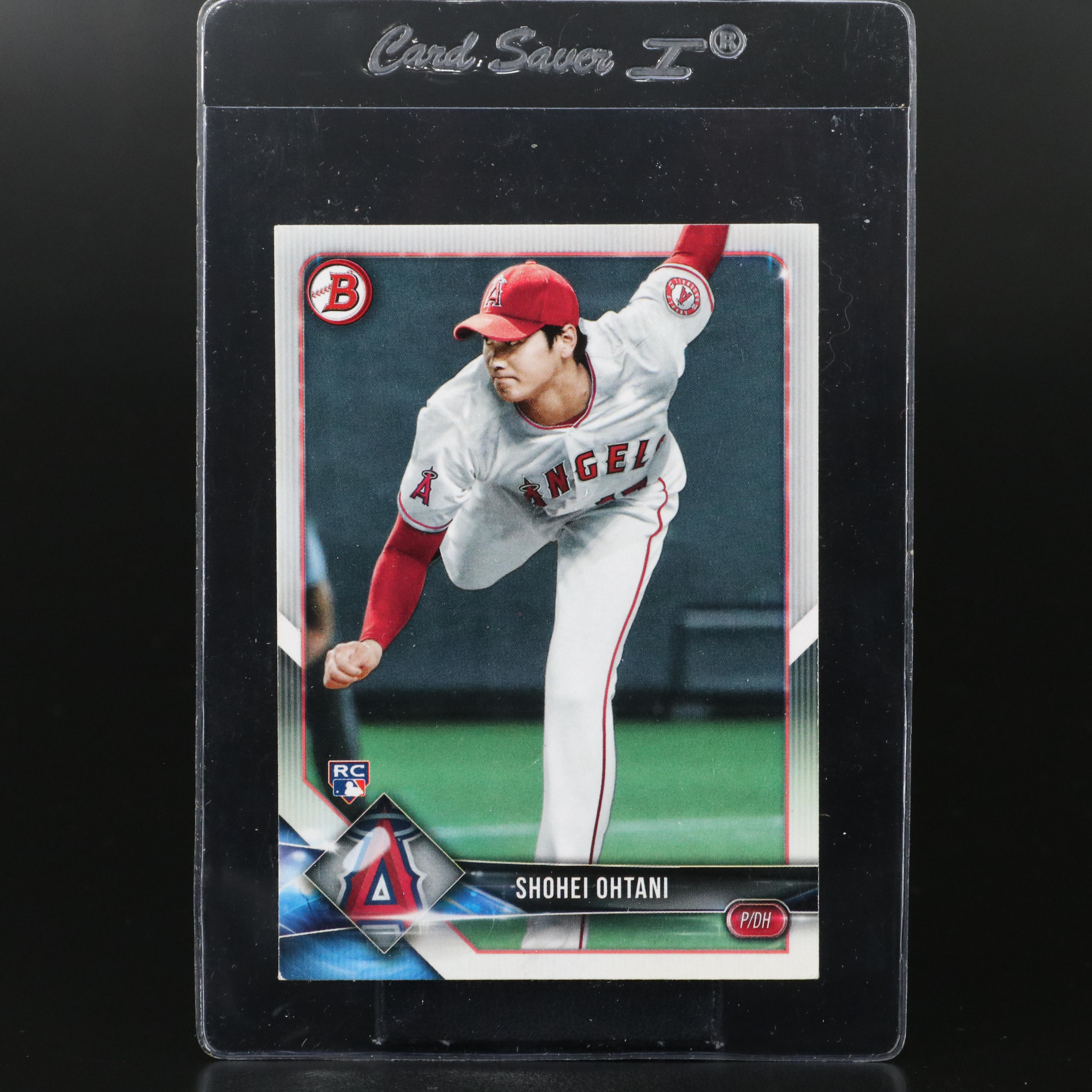 2018 Bowman Shohei Ohtani Los Angeles Angels Rookie Baseball Card