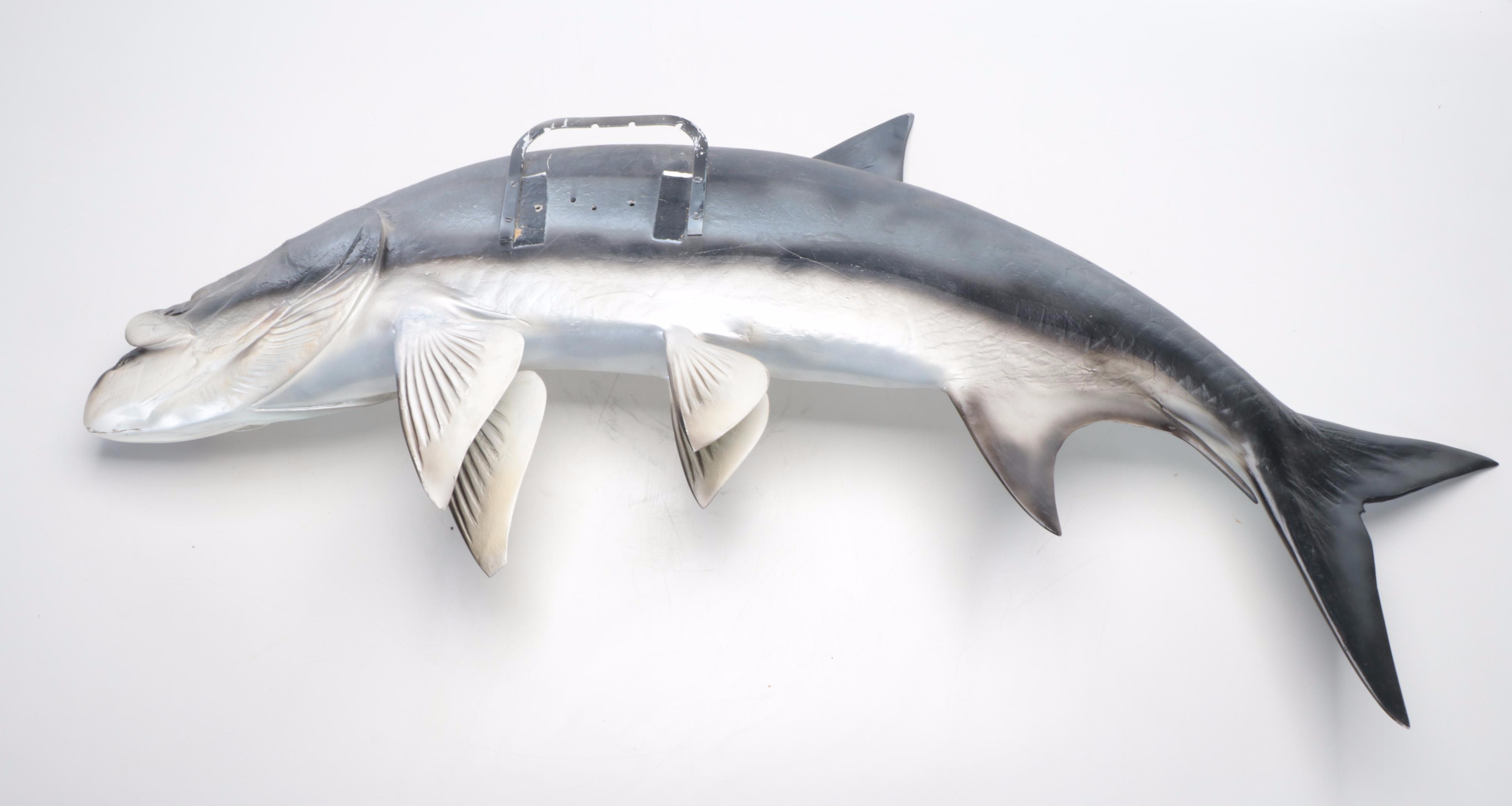 Atlantic Tarpon Fiberglass Gamefish Trophy Wall Mount