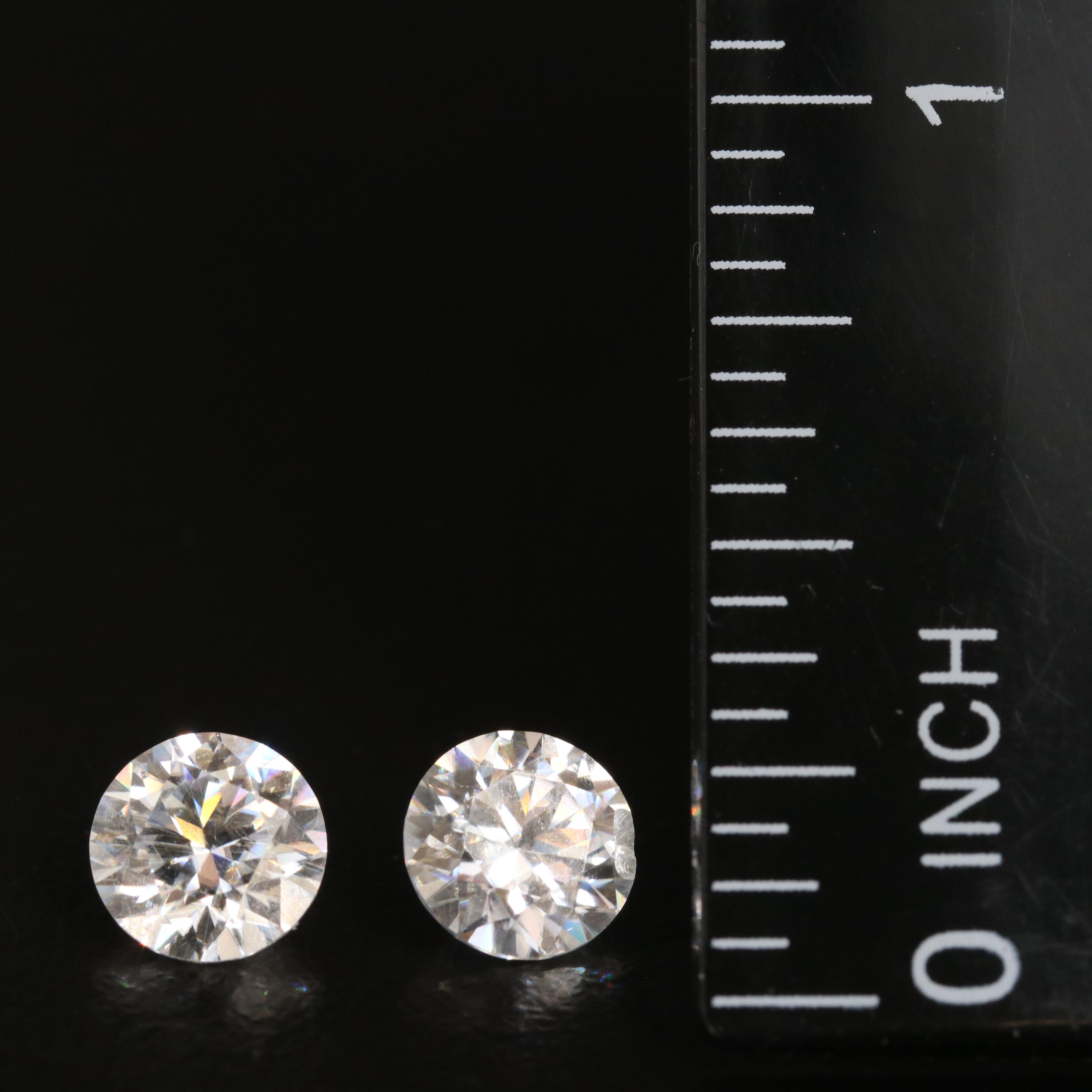 Loose 1.97 CTW Moissanite Lot
