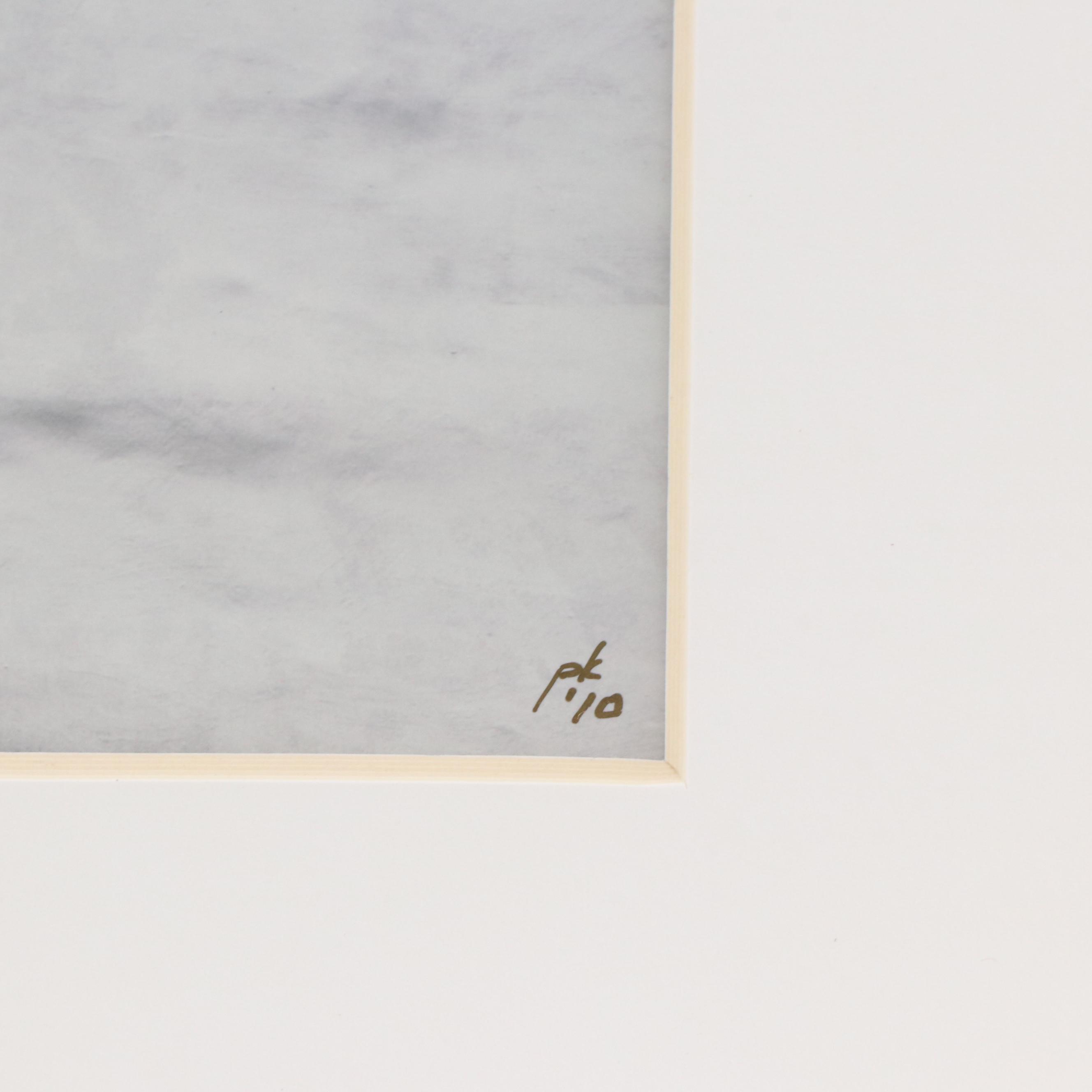 Patrick Kearney Black and White Digital Print "Mission Window," 2010