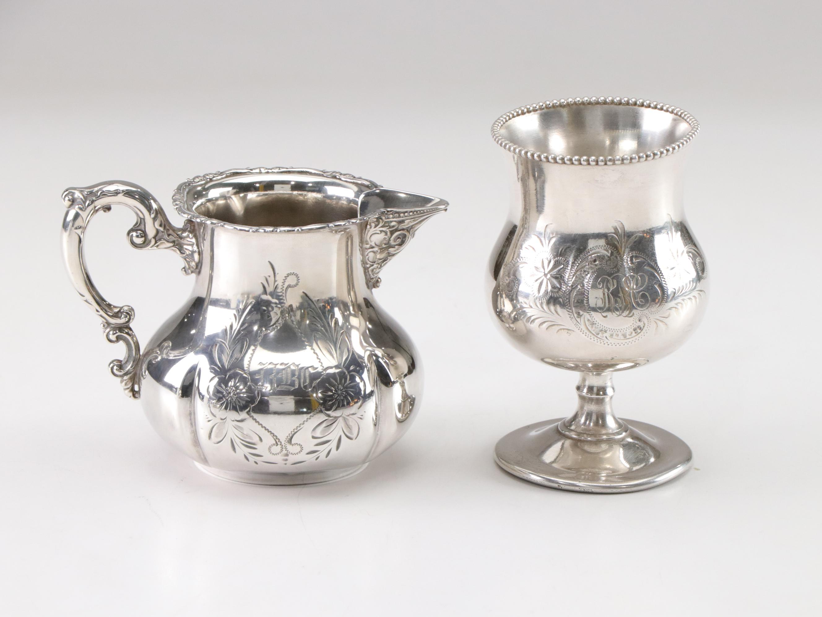 Homan and New Amsterdam Chased Silver Plate Hollowware