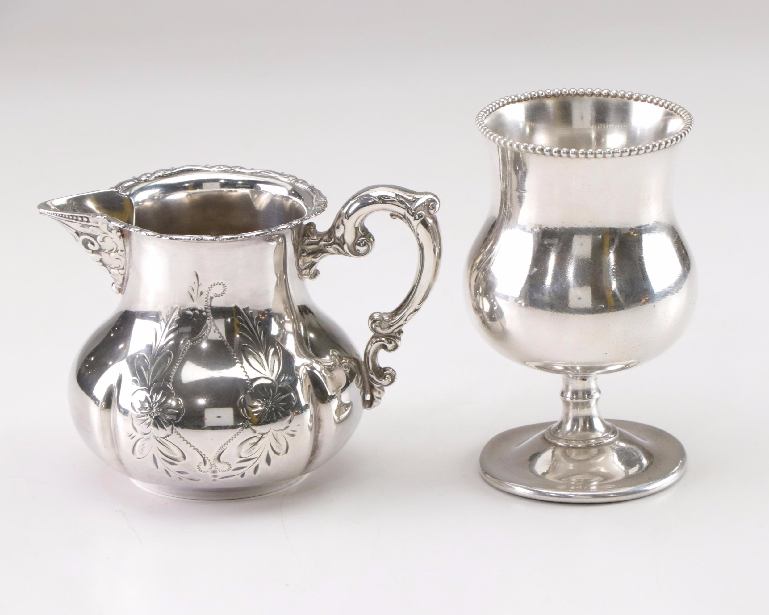 Homan and New Amsterdam Chased Silver Plate Hollowware