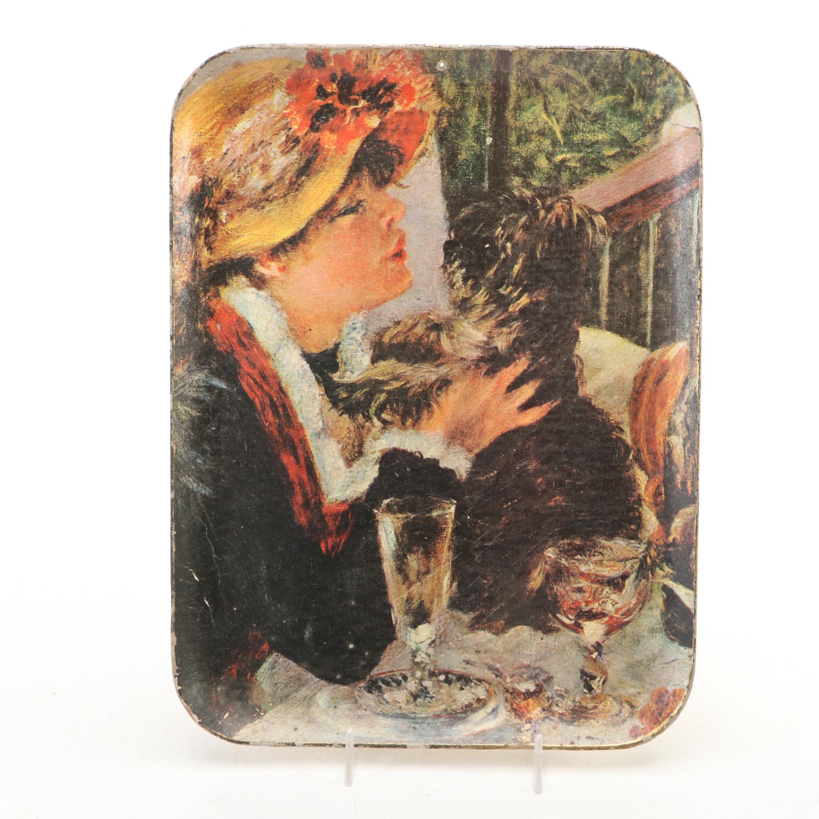 Rossini Papier-Mâché and Coca-Cola Metal Trays, Mid to Late 20th Century