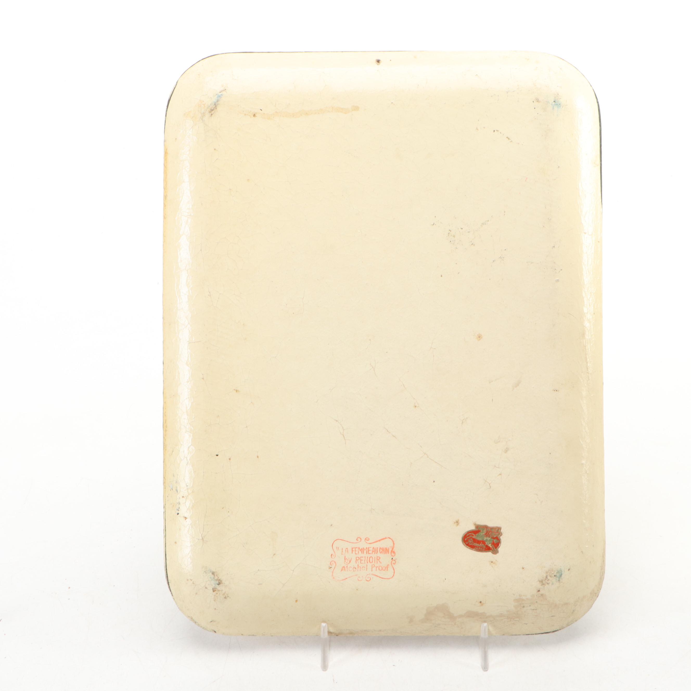 Rossini Papier-Mâché and Coca-Cola Metal Trays, Mid to Late 20th Century