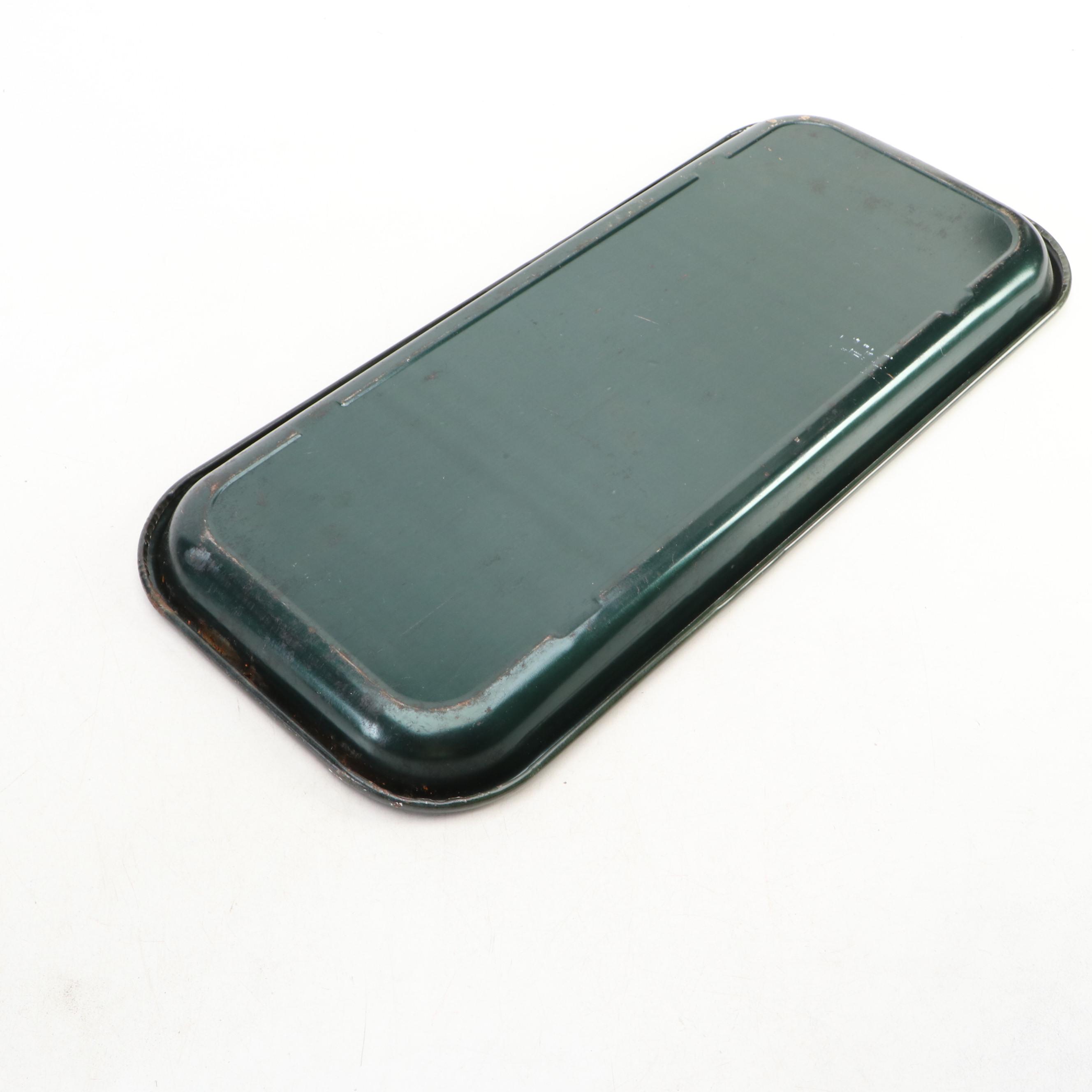 Rossini Papier-Mâché and Coca-Cola Metal Trays, Mid to Late 20th Century