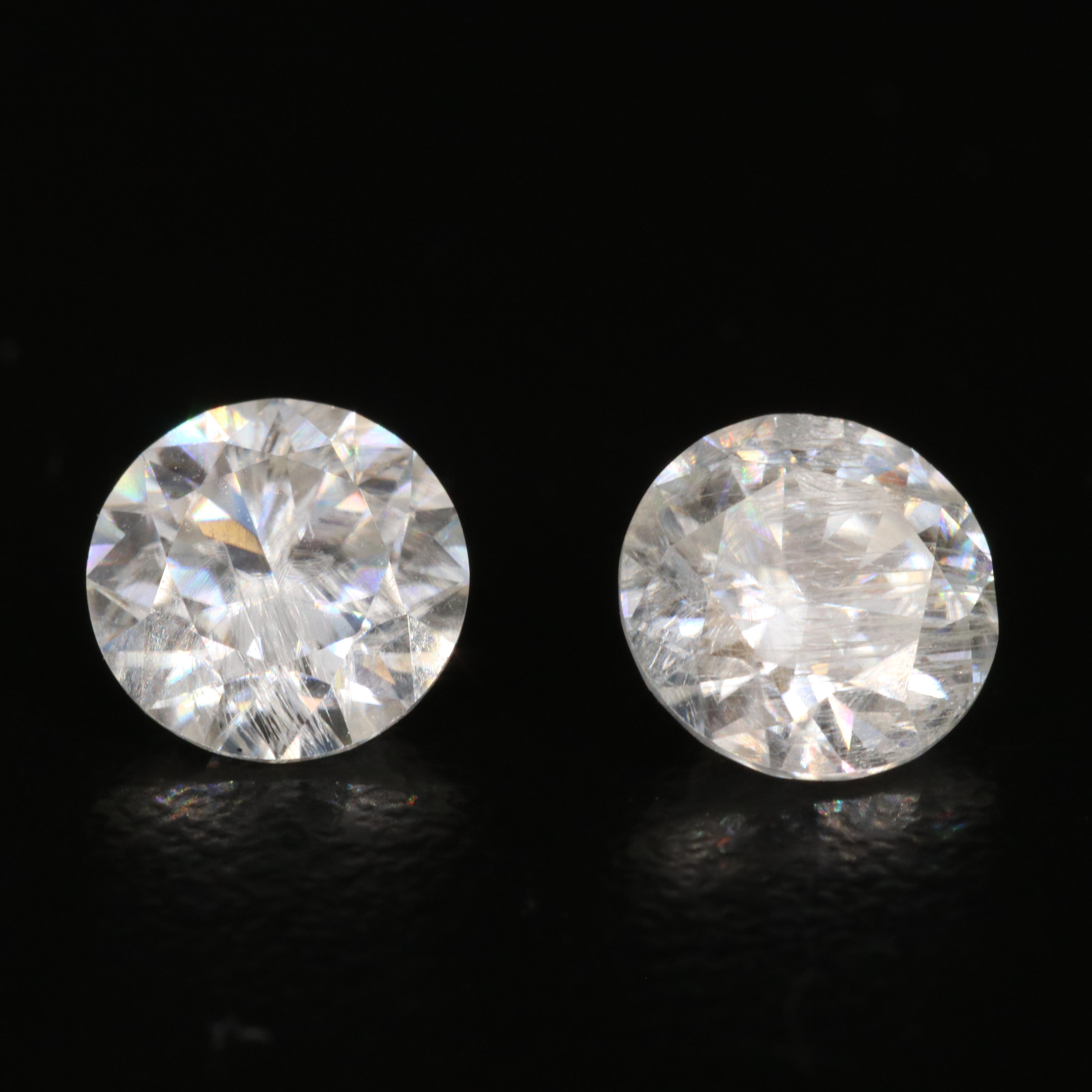 Loose 1.86 CTW Moissanite Lot