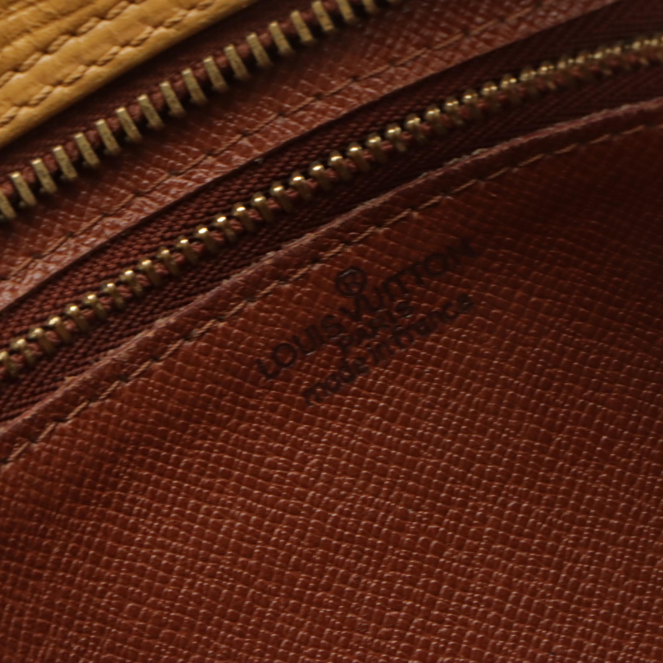 Louis Vuitton Trocadéro Crossbody Bag in Yellow Leather