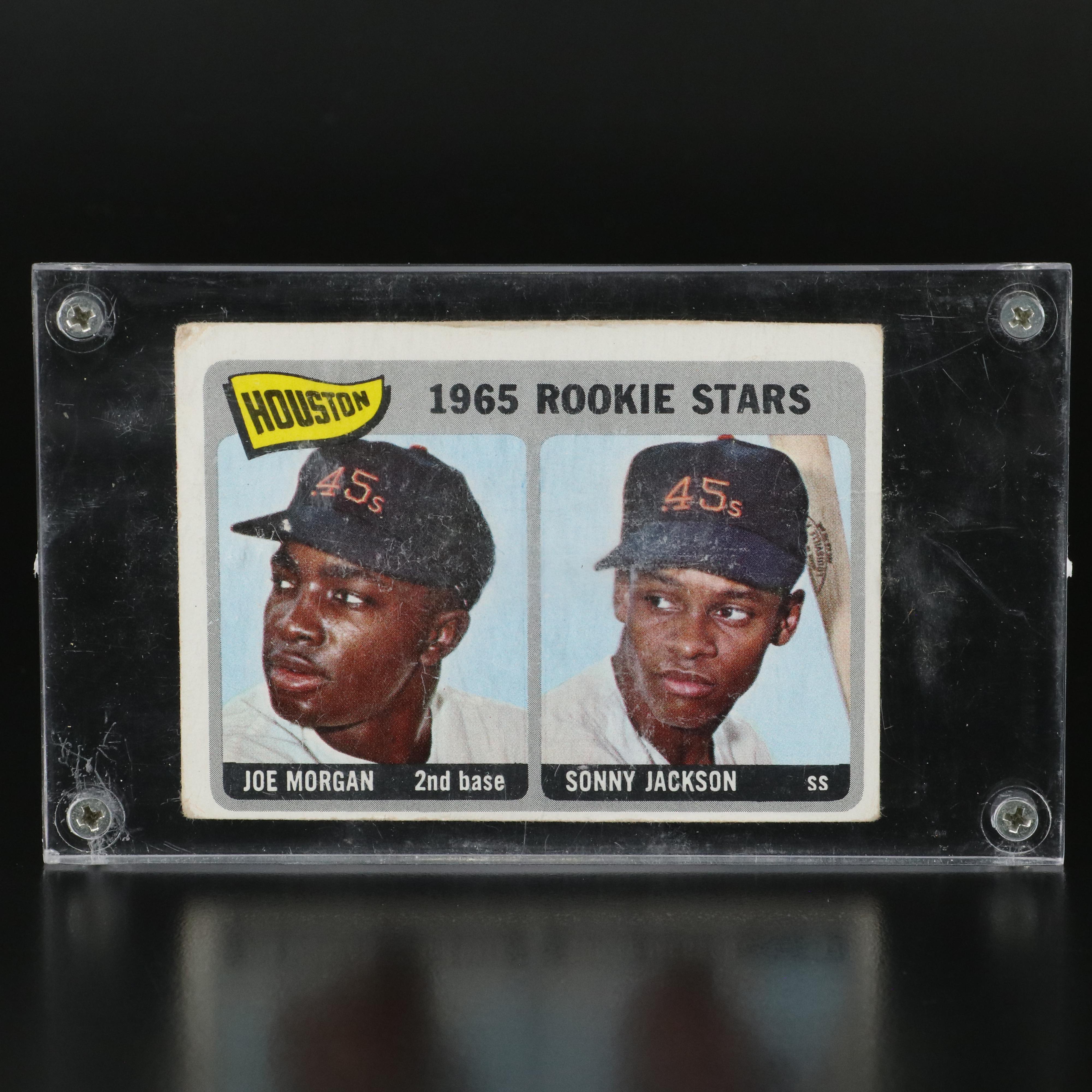 1965 Topps Joe Morgan Houston Astros Rookie Baseball Card